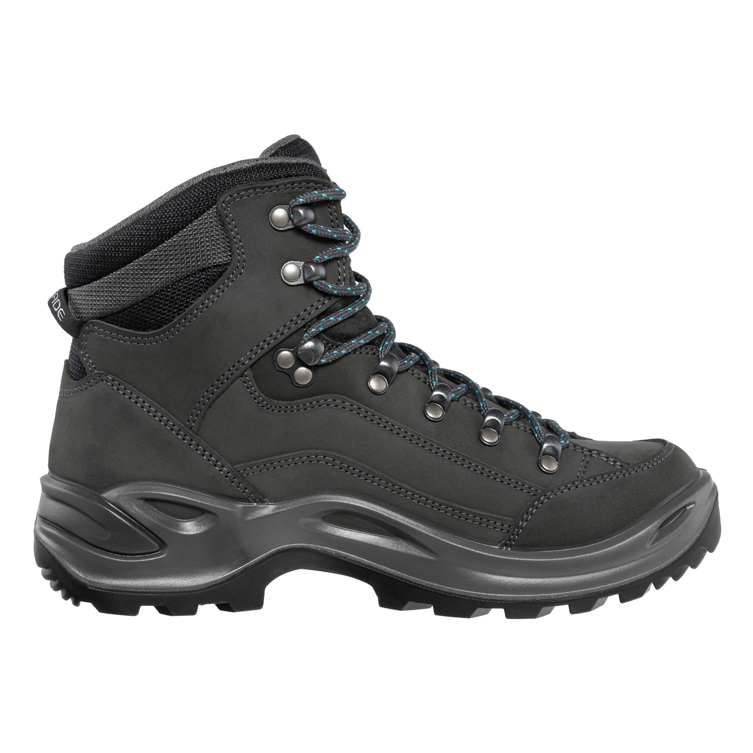 Lowa Renegade GTX MID női bakancs - Asphalt/Turquoise
