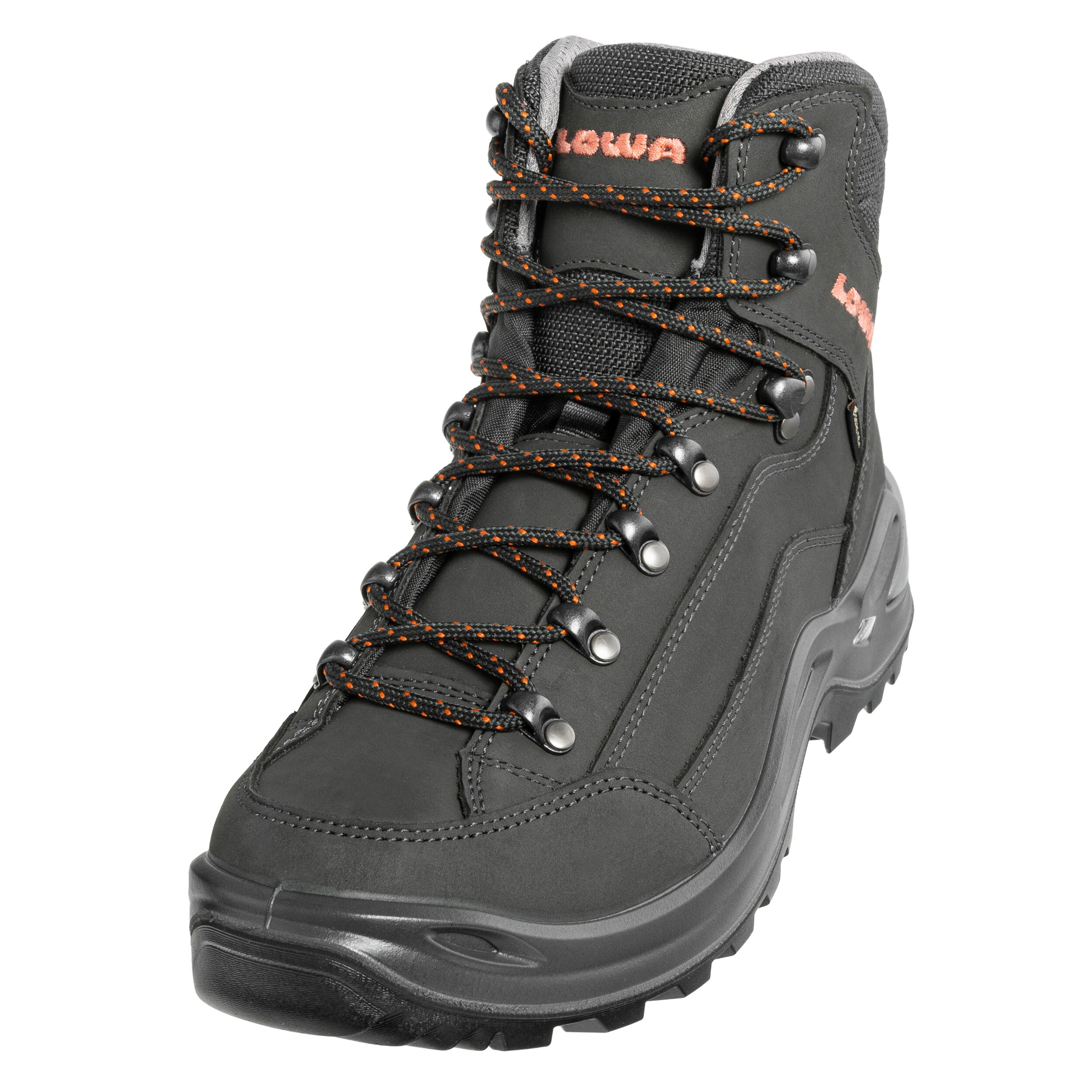 Lowa Renegade GTX MID női bakancs - Anthracite/Mandarin