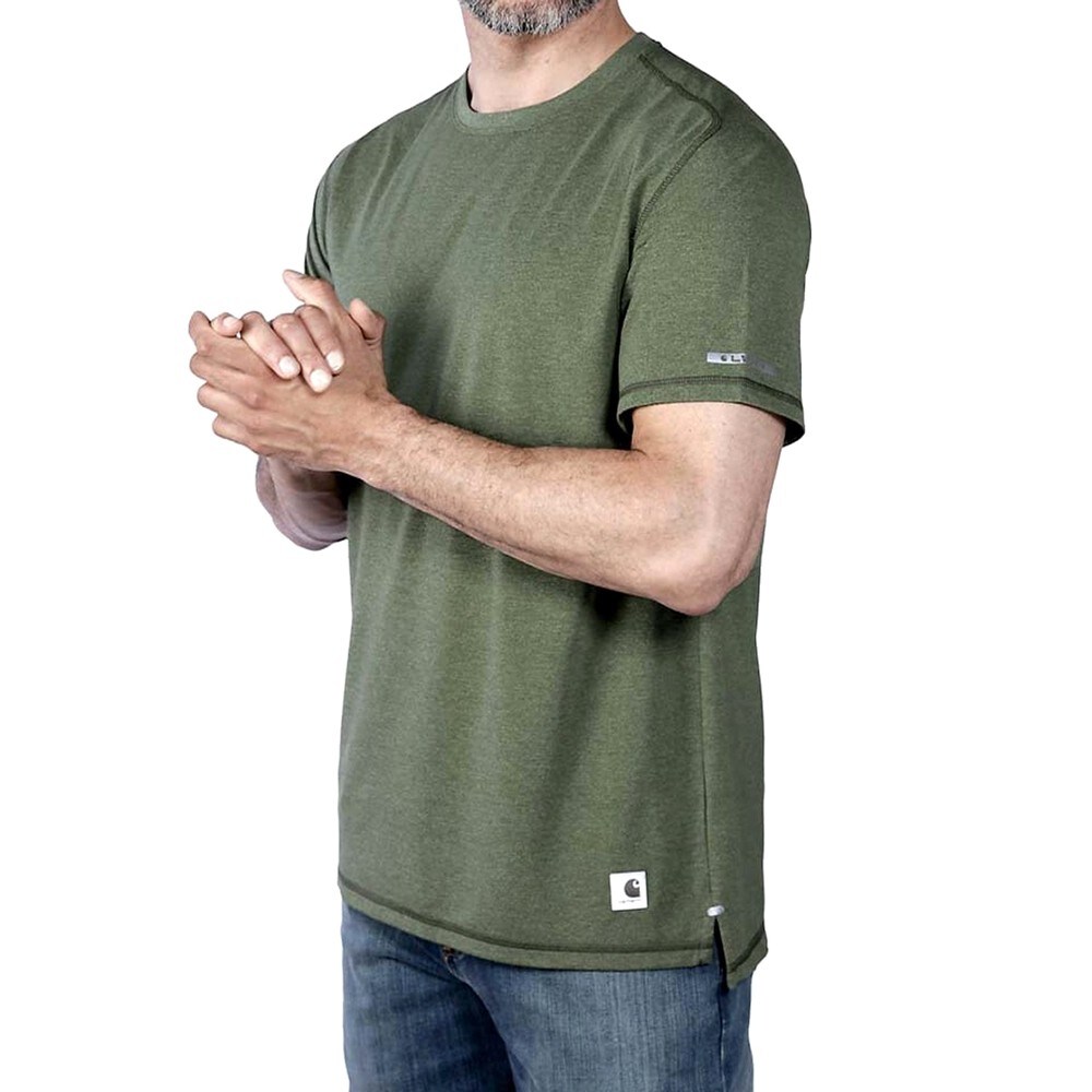 Carhartt Lightweight Durable T-shirt termoaktív póló - Chive Heather