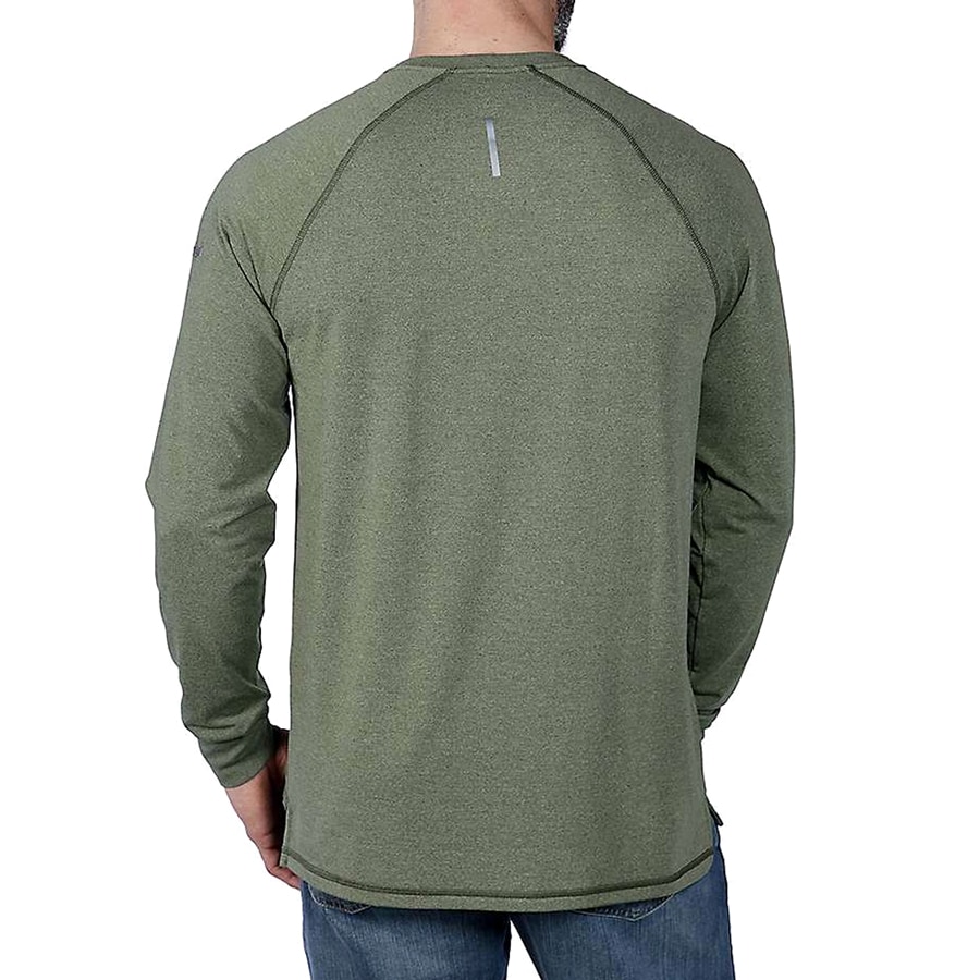 Carhartt LWD Longsleeve hosszú ujjú thermoaktív póló- Chive Heather