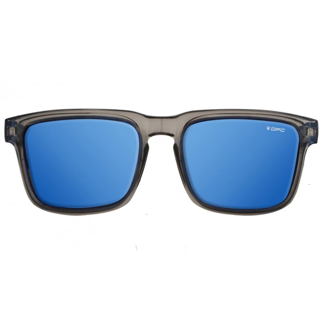 OPC Lifestyle California polarizált napszemüveg - Black Matt Blue Revo