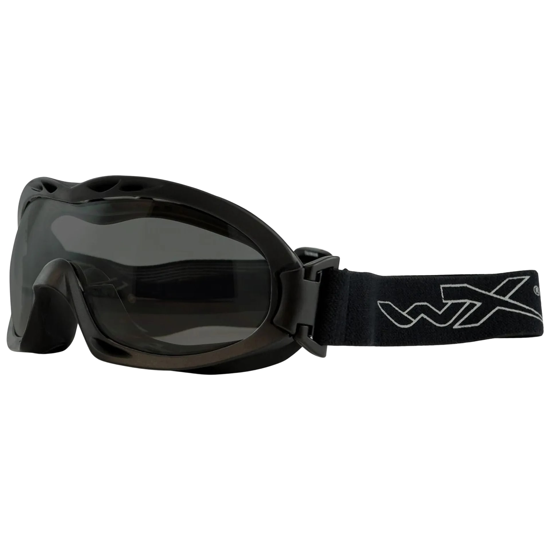 Wiley X Nerve Grey/Clear taktikai védőszemüveg - Matte Black