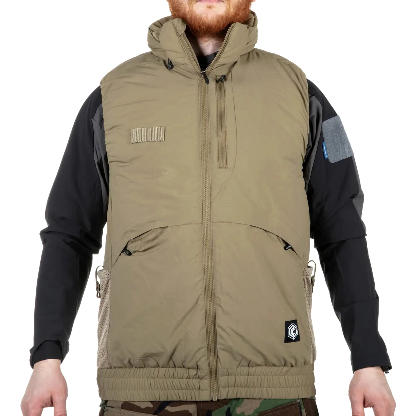 Emerson Gear Blue Label Thunderbird téli ujjatlan kabát - Khaki