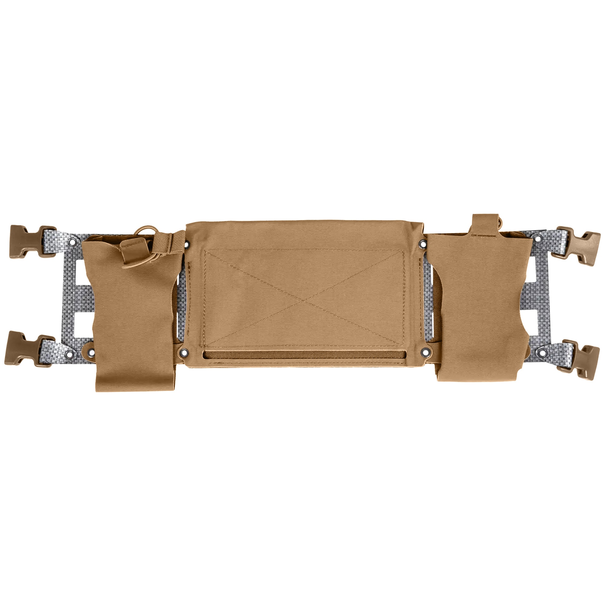 Chest Rig Wosport MK4 Chassis II típusú mellényhez való elülső panel - Coyote Brown