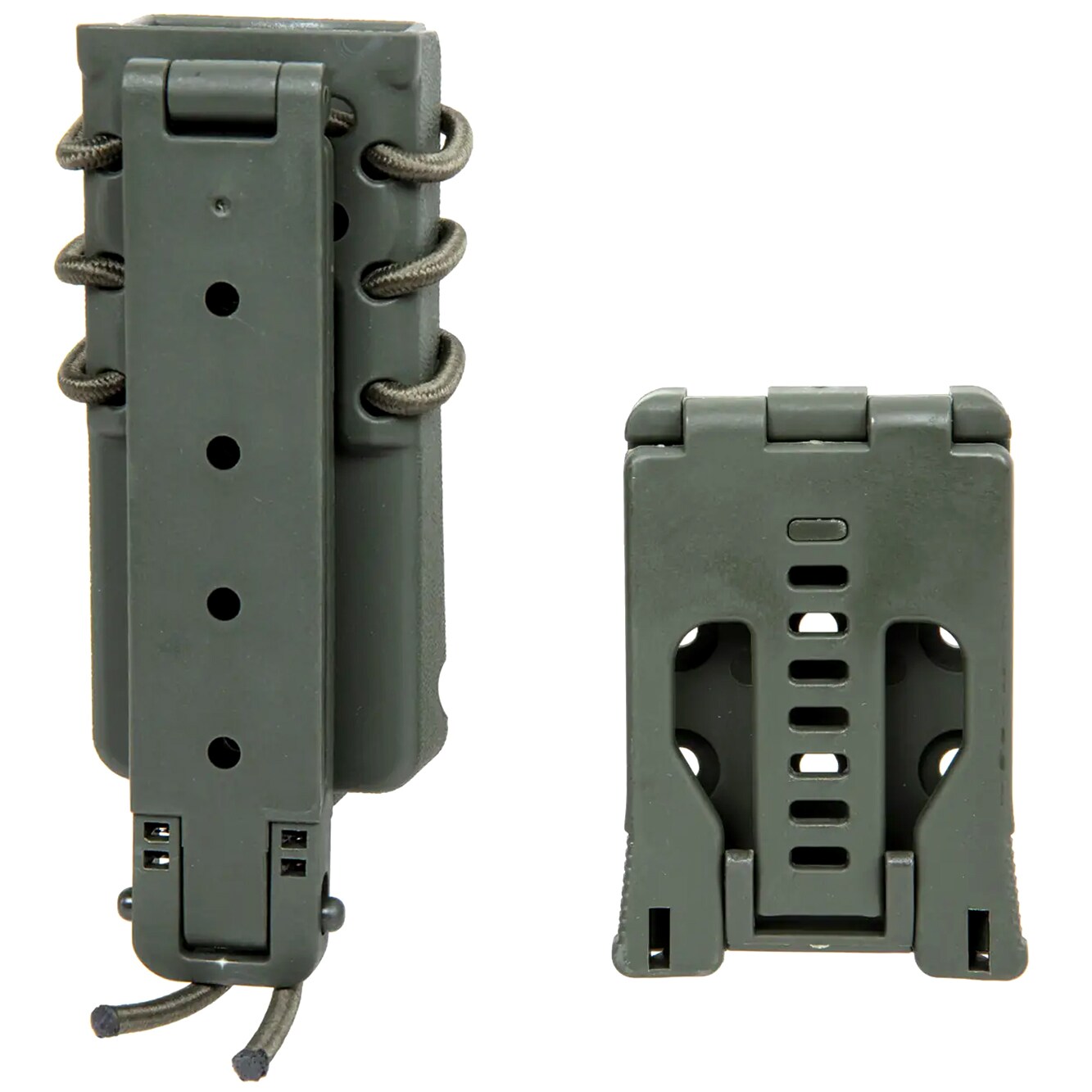 Wosport Urban Assault Long Quick Pull tároló 9 mm-es  tölténytárhoz - Olive