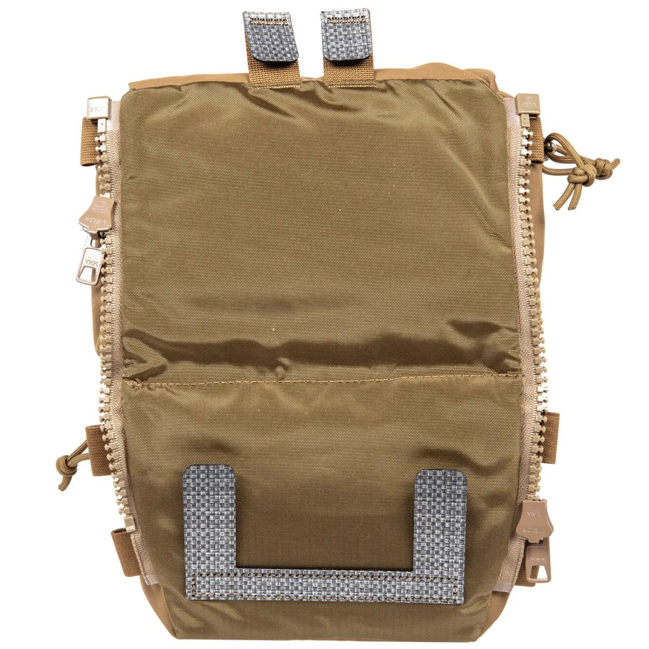 Wosport PC Back Panel Double Bag hátsó panel  V5 taktikai mellényhez- Coyote Brown