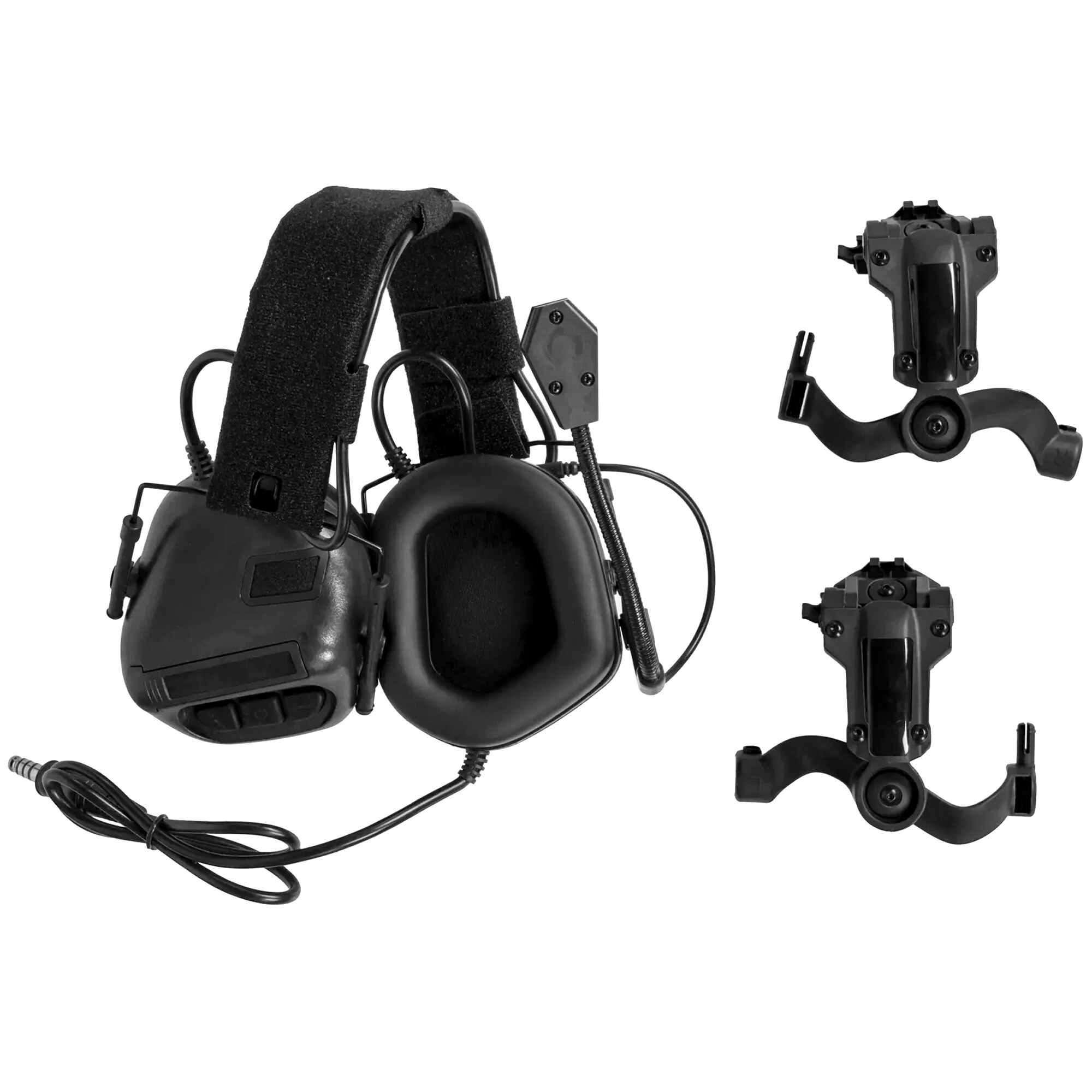 Wosport HD-19 Gen. 5 taktikai fejhallgató - Black