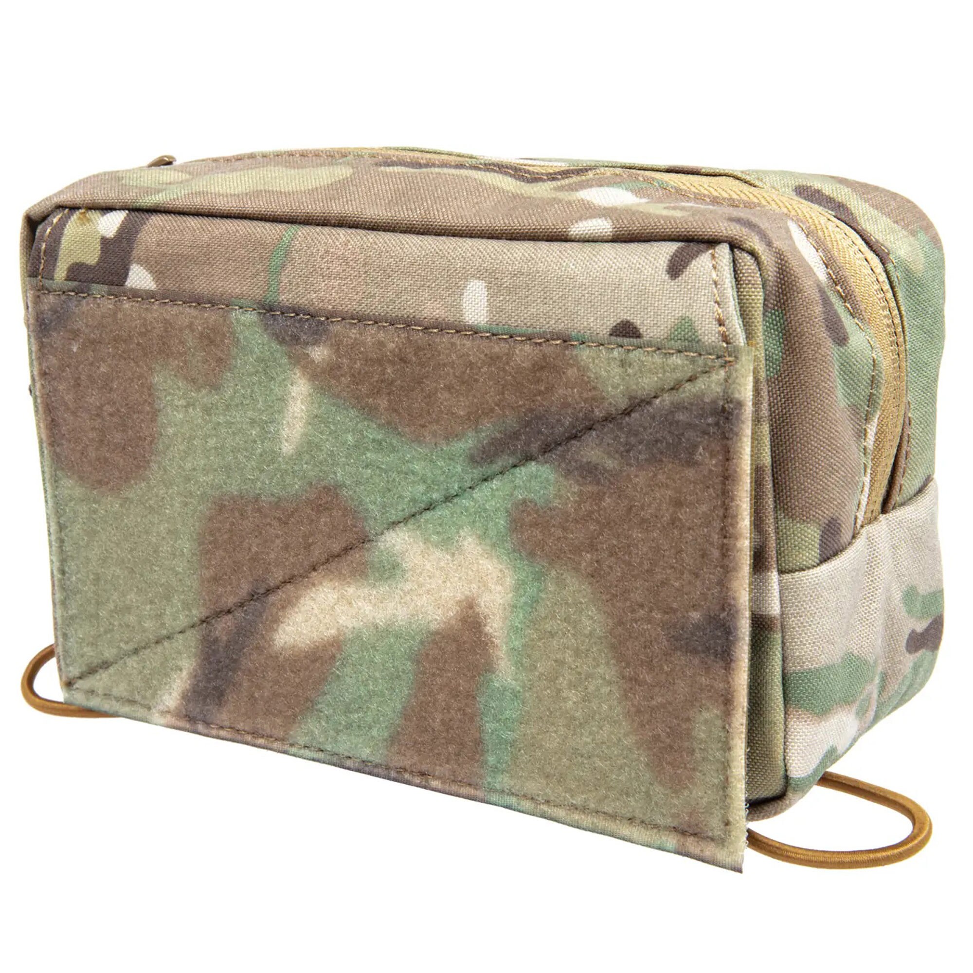 Wosport Dump Drop Pouch MK4 Chest Rig mellényre rögzíthető zsebtáska - MultiCam