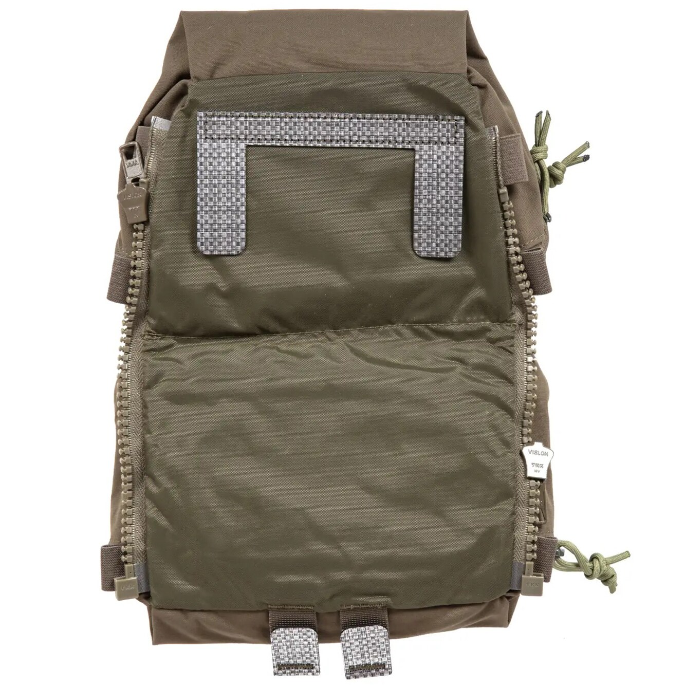 Wosport PC Back Panel Double Bag hatsó panel V5 taktikai mellényhez - Ranger Green