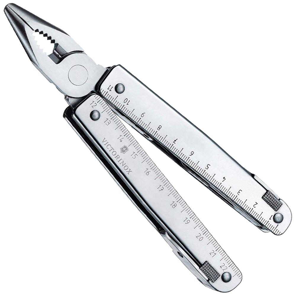 Victorinox SwissTool multitool bőrtokkal