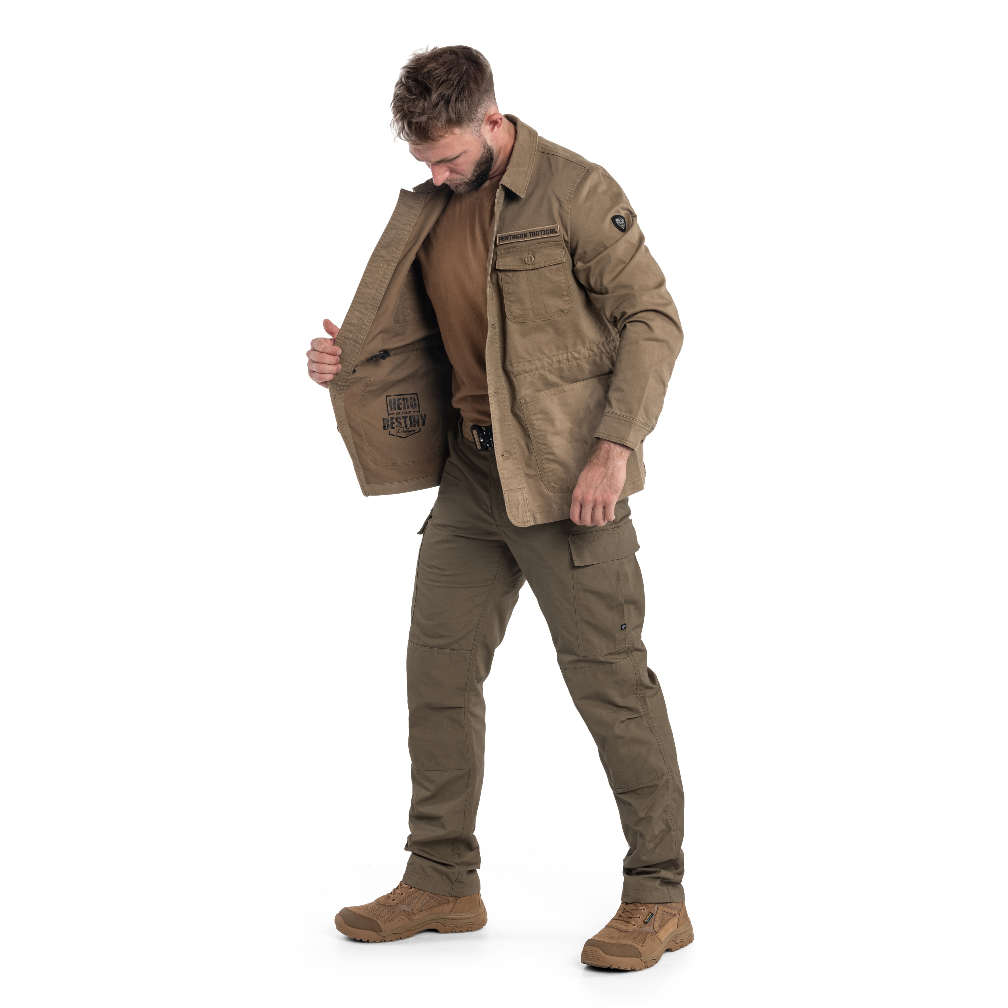 Pentagon Rogue Hero kabát - Coyote