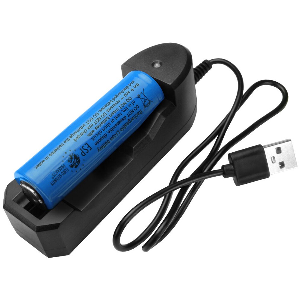 ESP Helios 10-37-R taktikai zseblámpa 760 lumen + töltő - szett