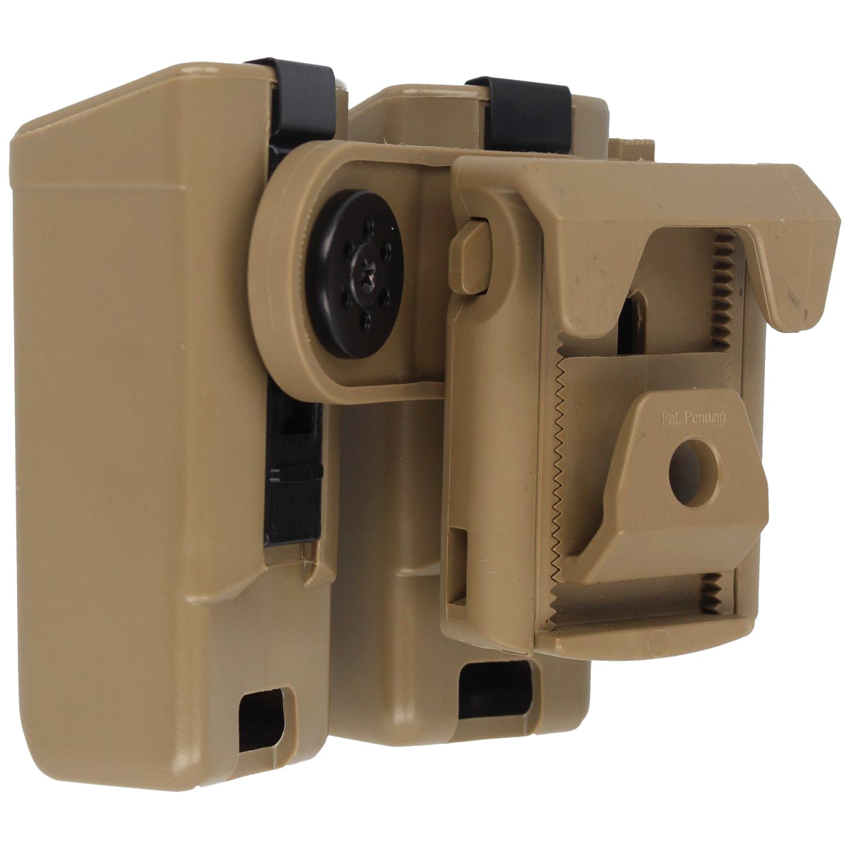 ESP kétzsebes tároló UBC-01 Clip rögzítéssel 9 mm- es tölténytárhoz - Khaki