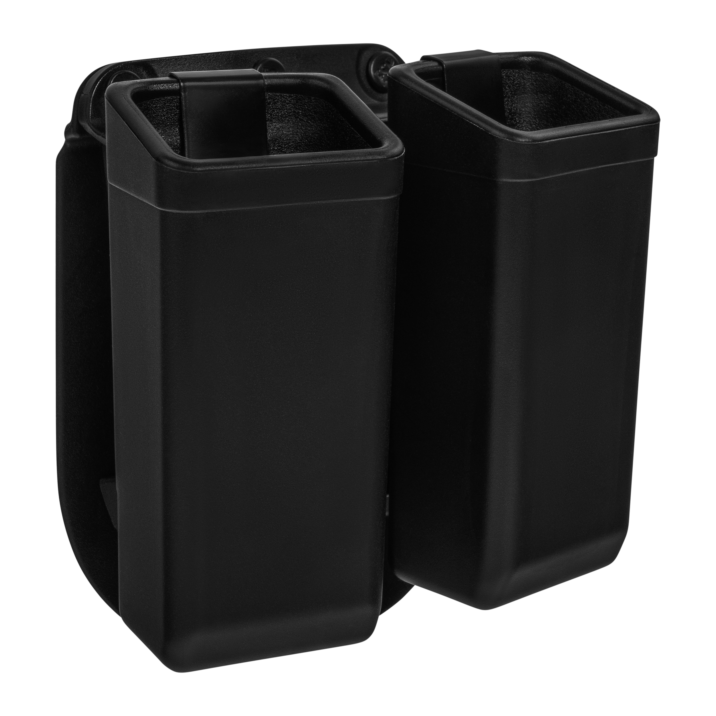 ESP kettős, forgatható tároló, Paddle rögzítéssel, 9 mm-es pisztolyba való tölténytárhoz – Black