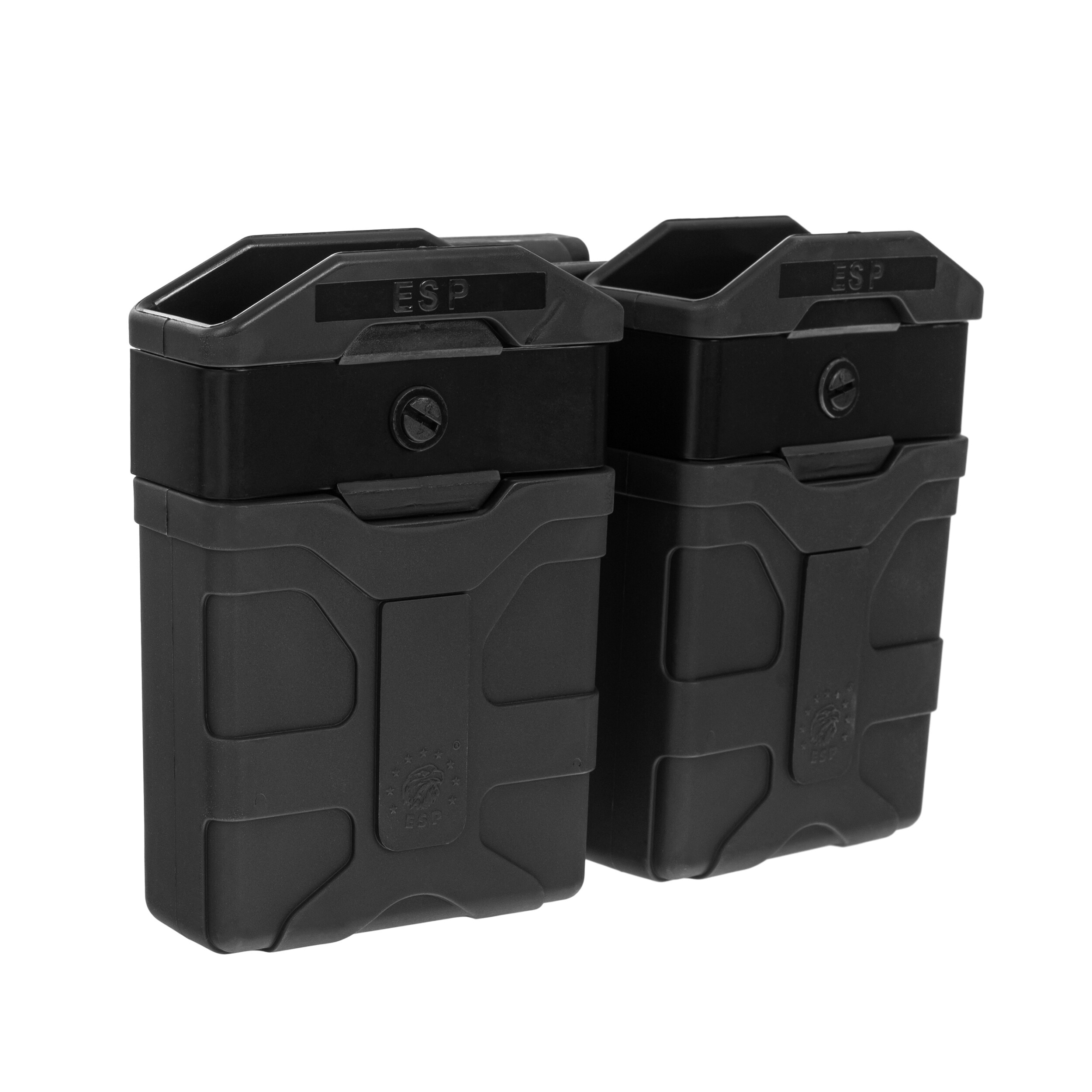 ESP kétzsebes tároló UBC-03 Clip rögzítéssel 5,56 x 45 mm- es tölténytárhoz - Black