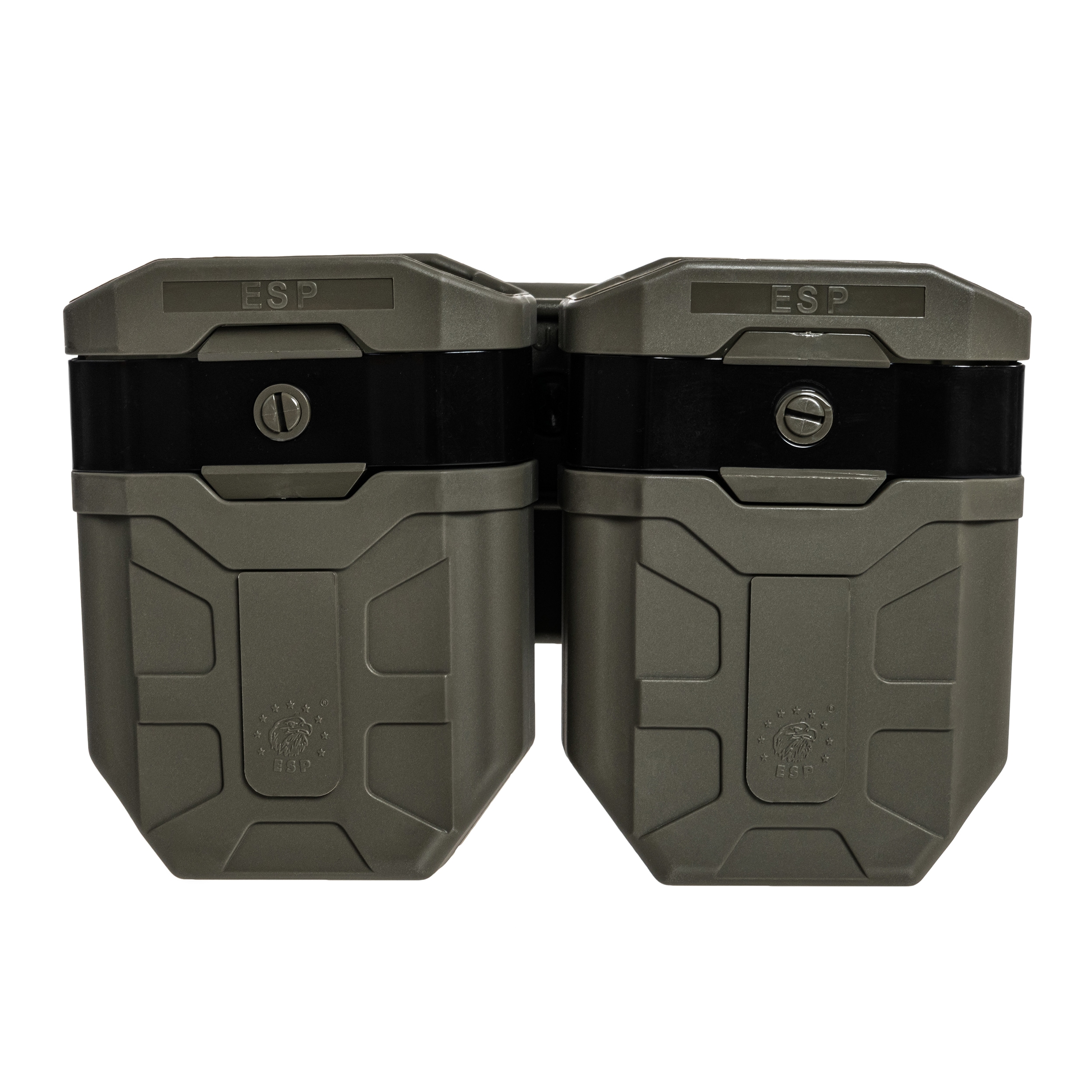 ESP kétzsebes tároló UBC-03 Clip rögzítéssel 7,62 x 39 mm- es tölténytárhoz - Olive Drab