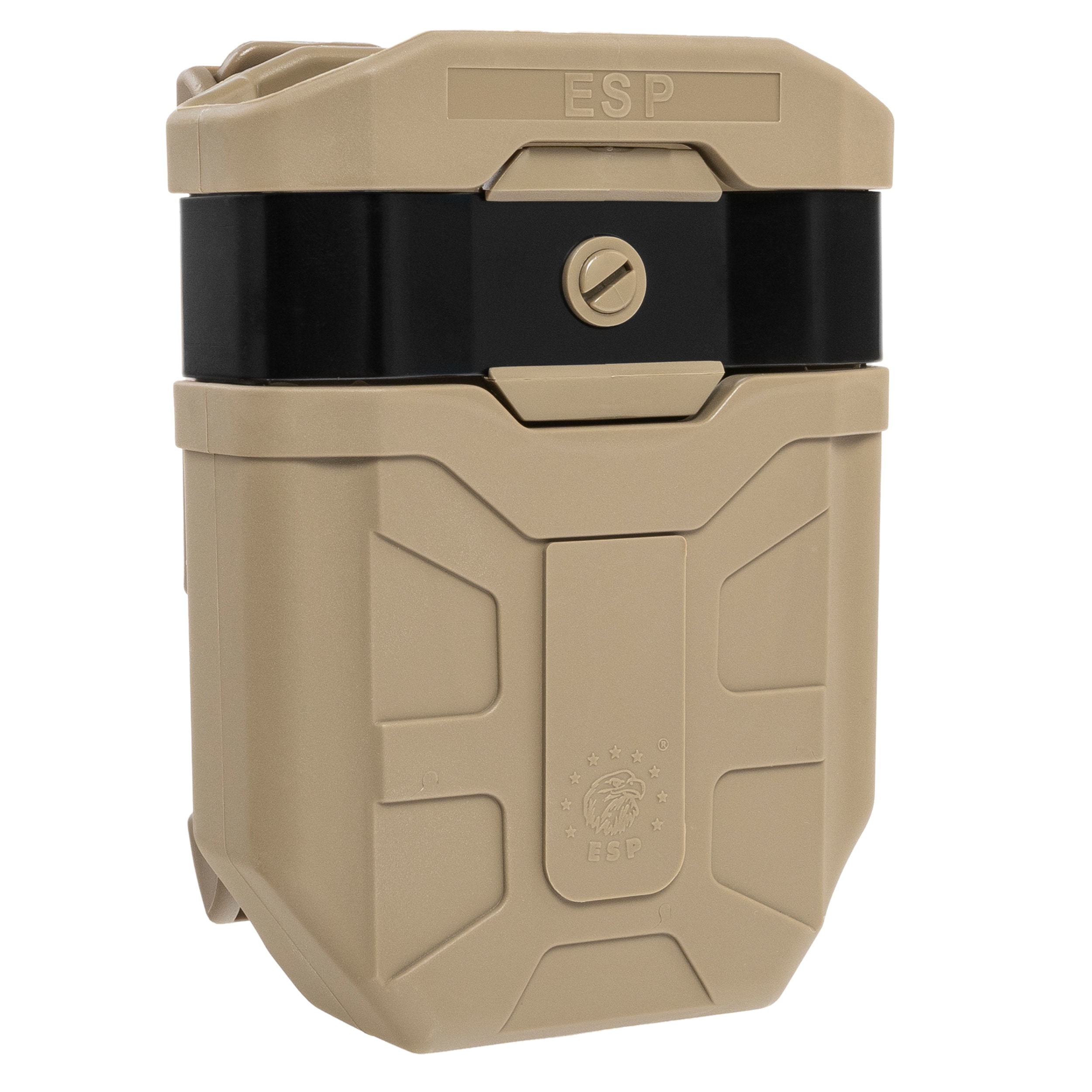 ESP UBC-07 forgatható tároló 7,62 mm- es  MOLLE tölténytárhoz - Khaki