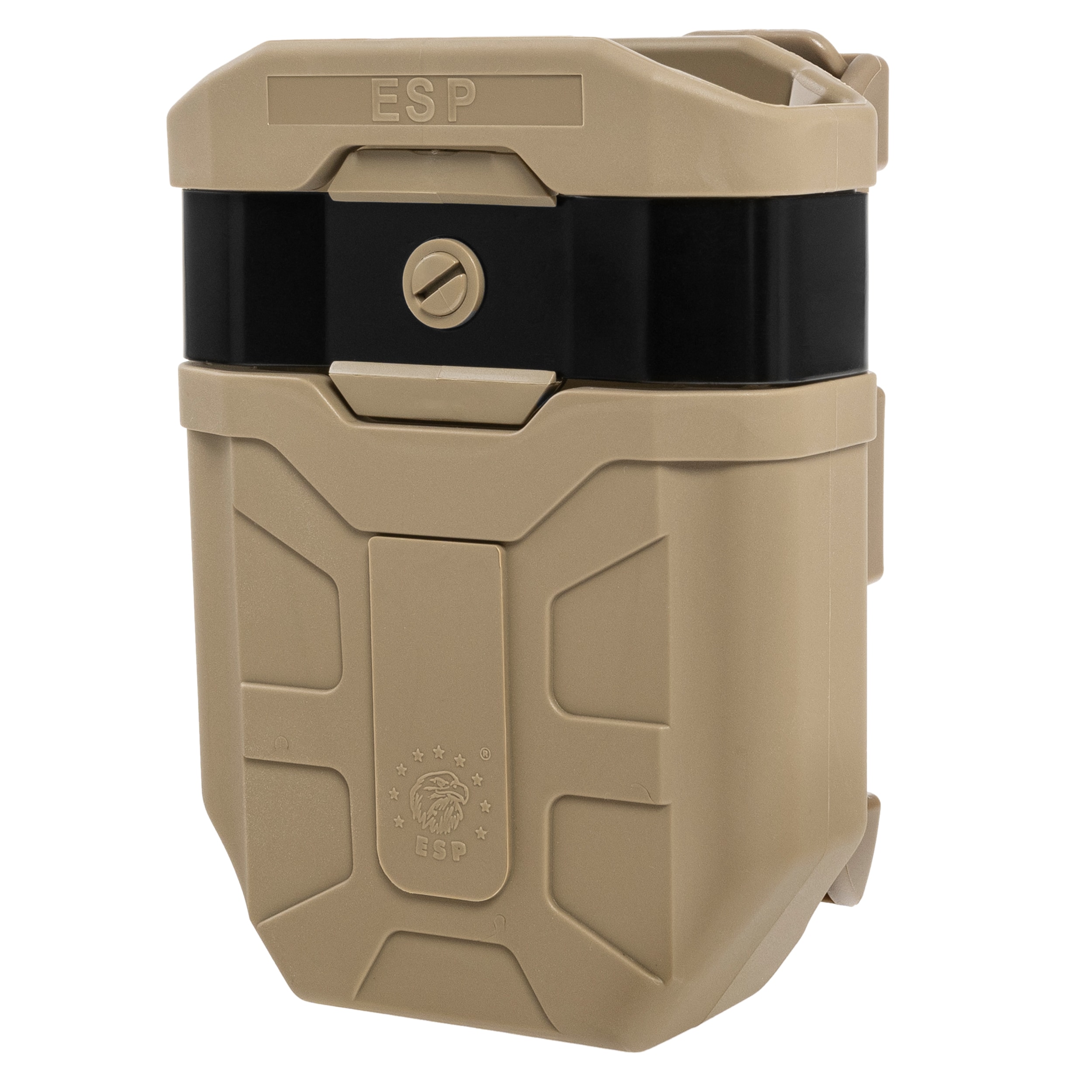 ESP UBC-07 forgatható tároló 7,62 mm- es  MOLLE tölténytárhoz - Khaki