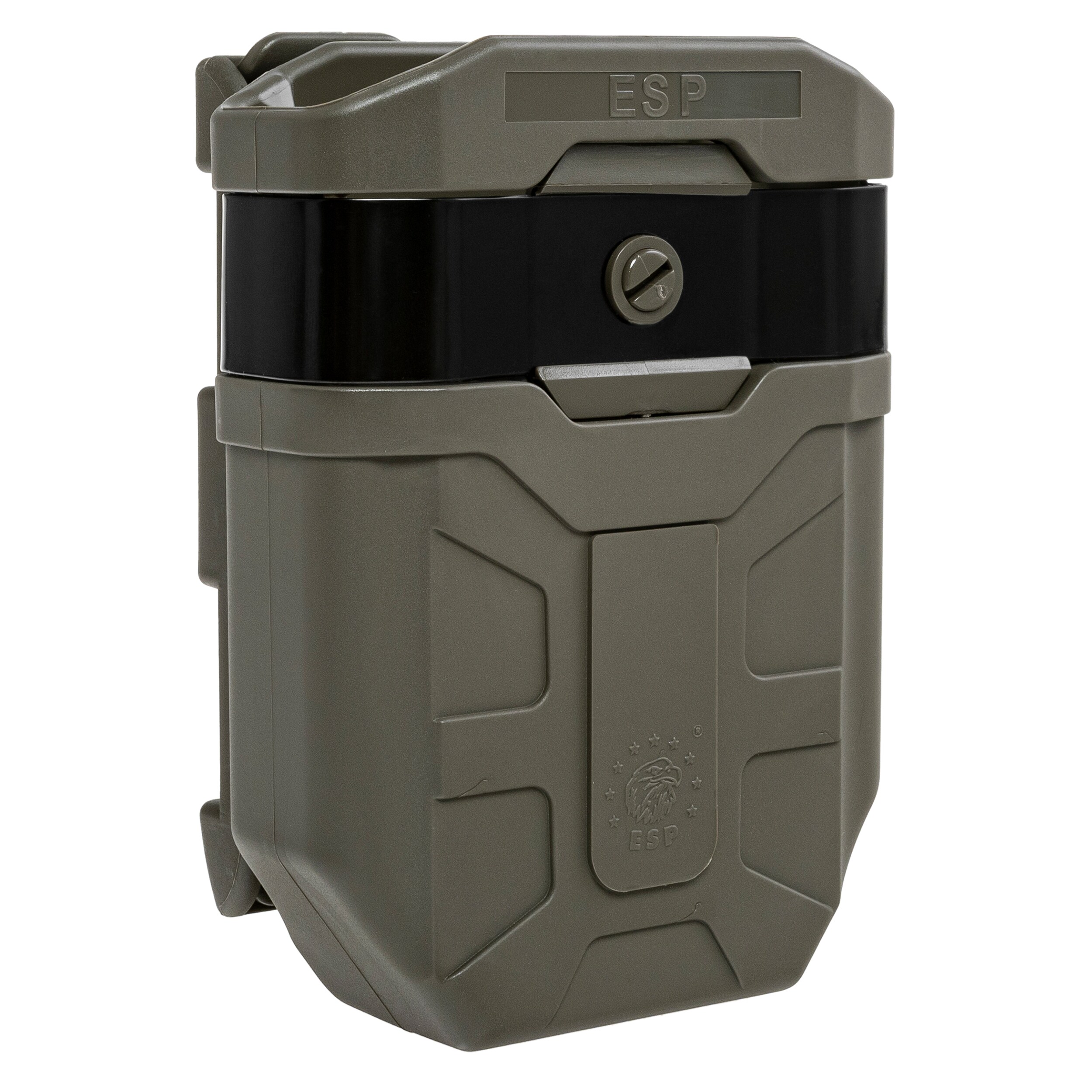 ESP UBC-07 forgatható tároló 7,62 mm- es  MOLLE tölténytárhoz - Olive Drab