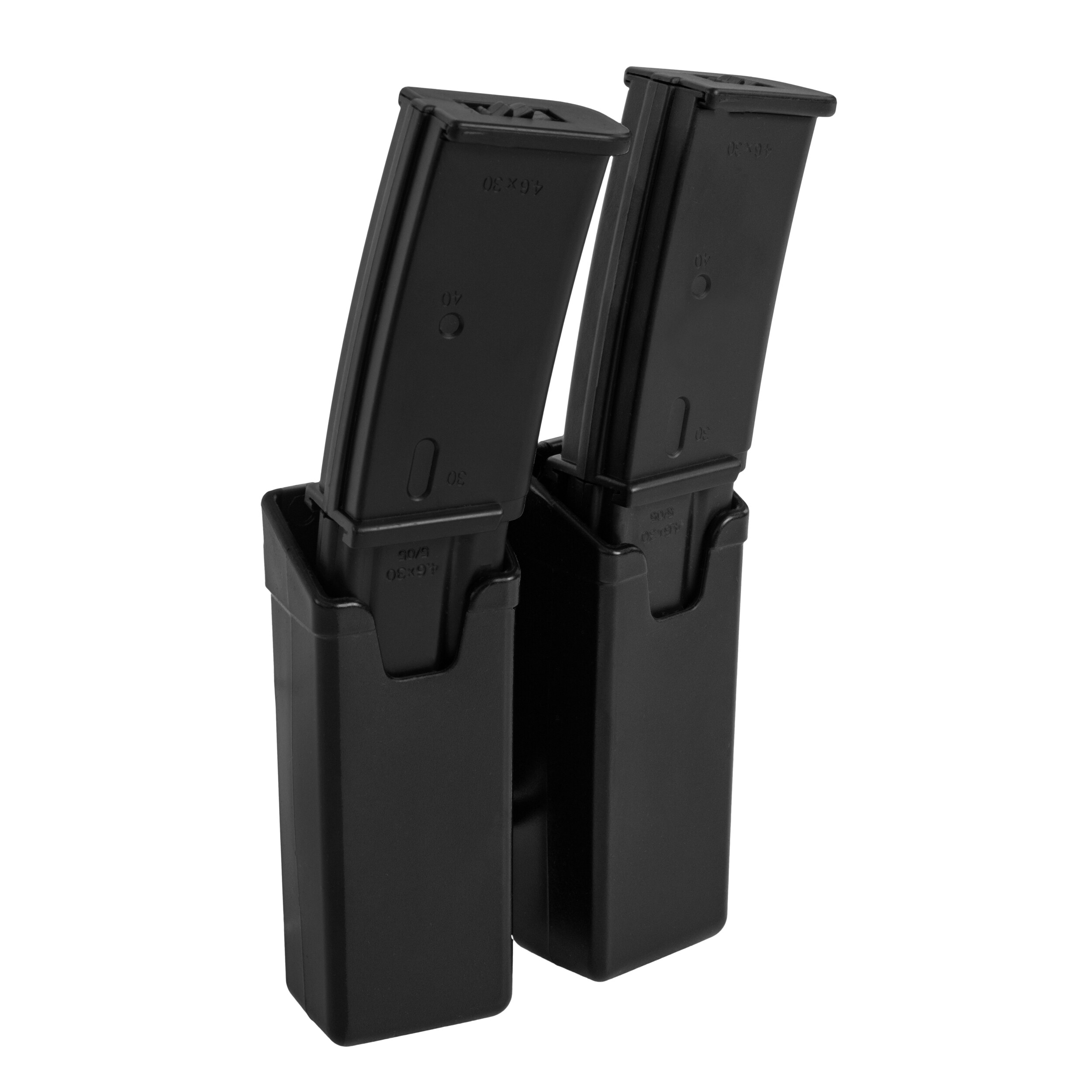 ESP kétzsebes tároló UBC-01 Clip rögzítéssel MP5/UZI/SA VZ.61 tölténytárhoz - Black