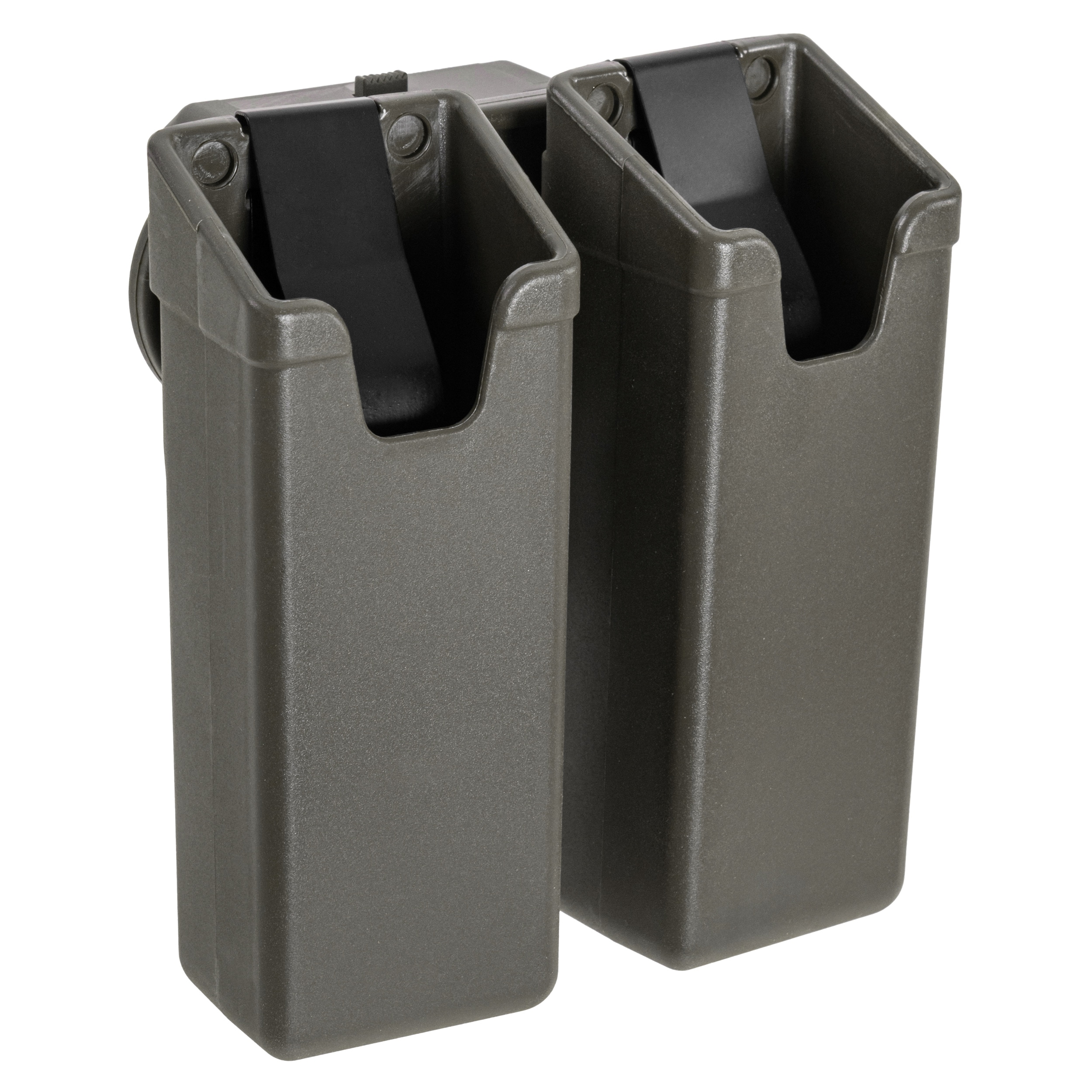 ESP kétzsebes tároló UBC-01 Clip rögzítéssel MP5/UZI/SA VZ.61 tölténytárhoz - Olive Drab