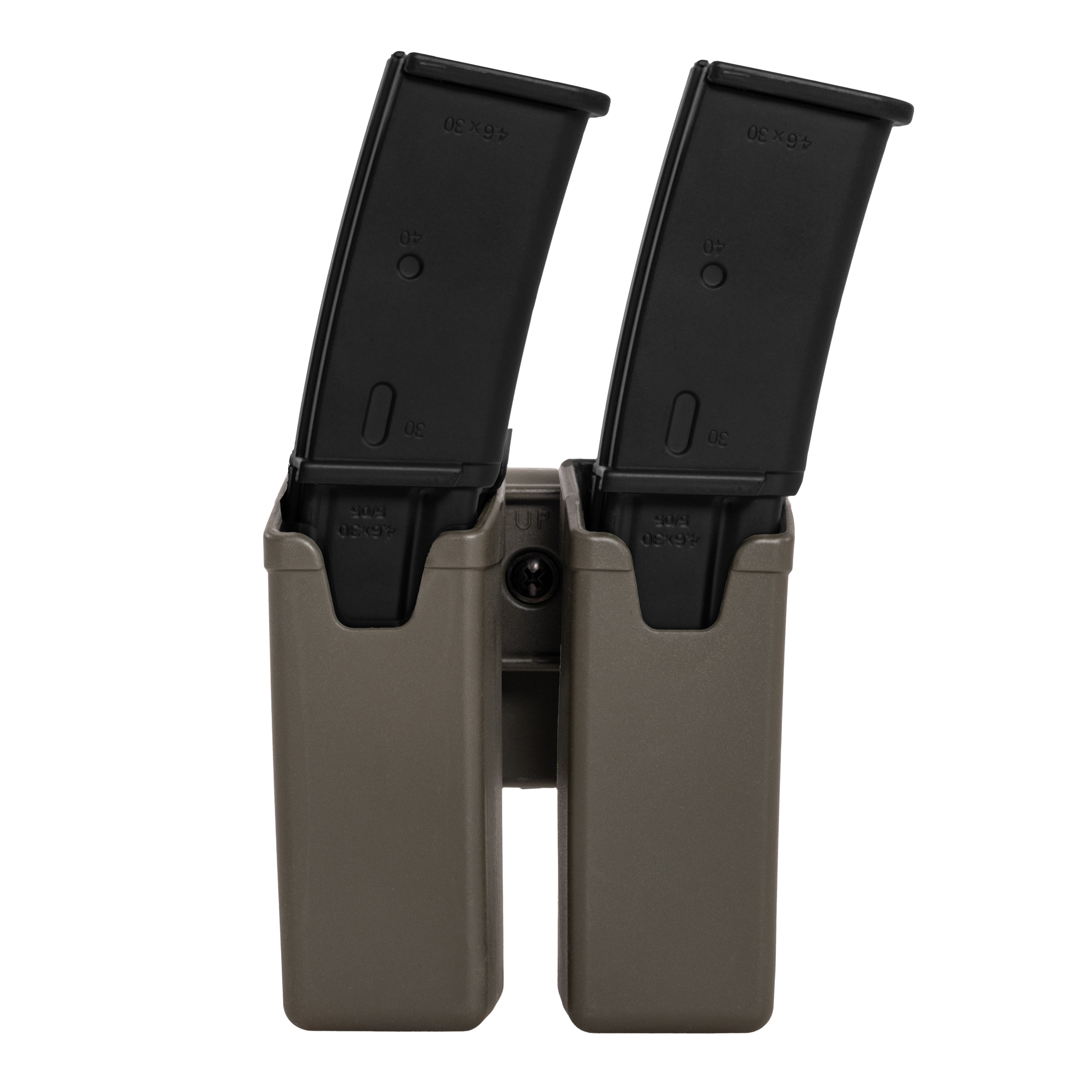 ESP kétzsebes tároló UBC-03 Clip rögzítéssel MP5/UZI/SA VZ.61 tölténytárhoz - Olive Drab