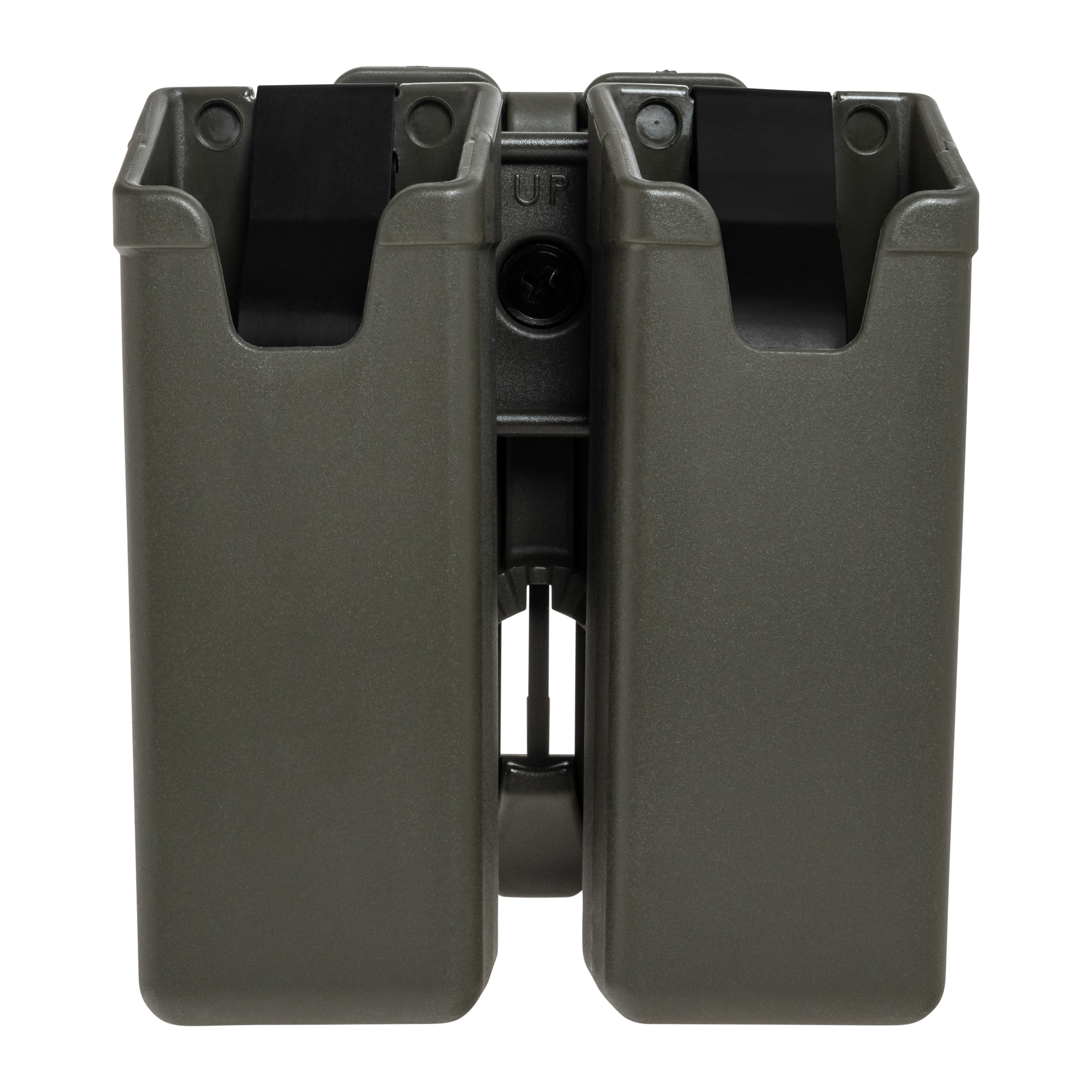 ESP kettős forgó tároló, UBC-07 Clip rögzítéssel MP5/UZI tölténytárakhoz – Olive Drab