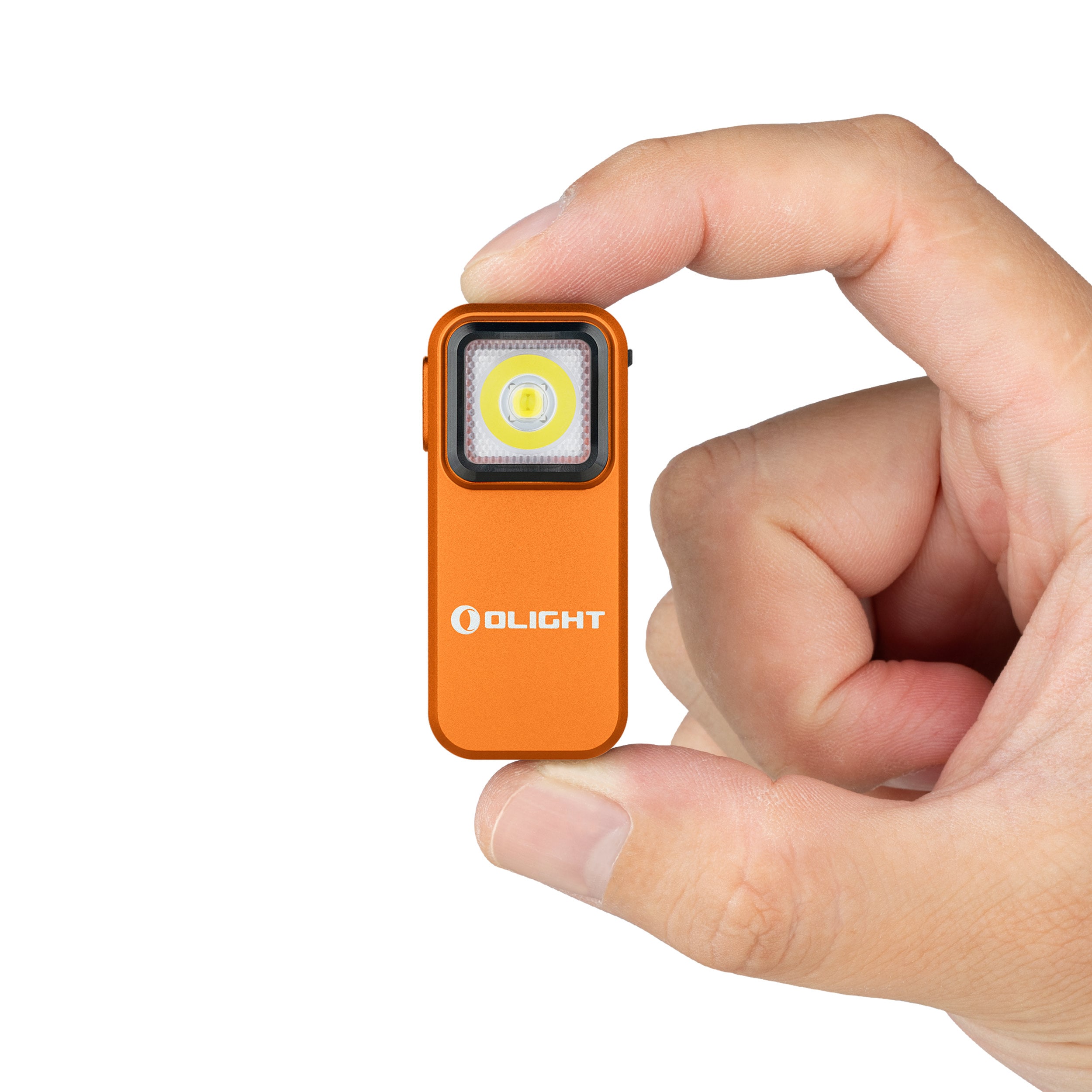 Olight Oclip újratölthető zseblámpa Orange - 300 lumen