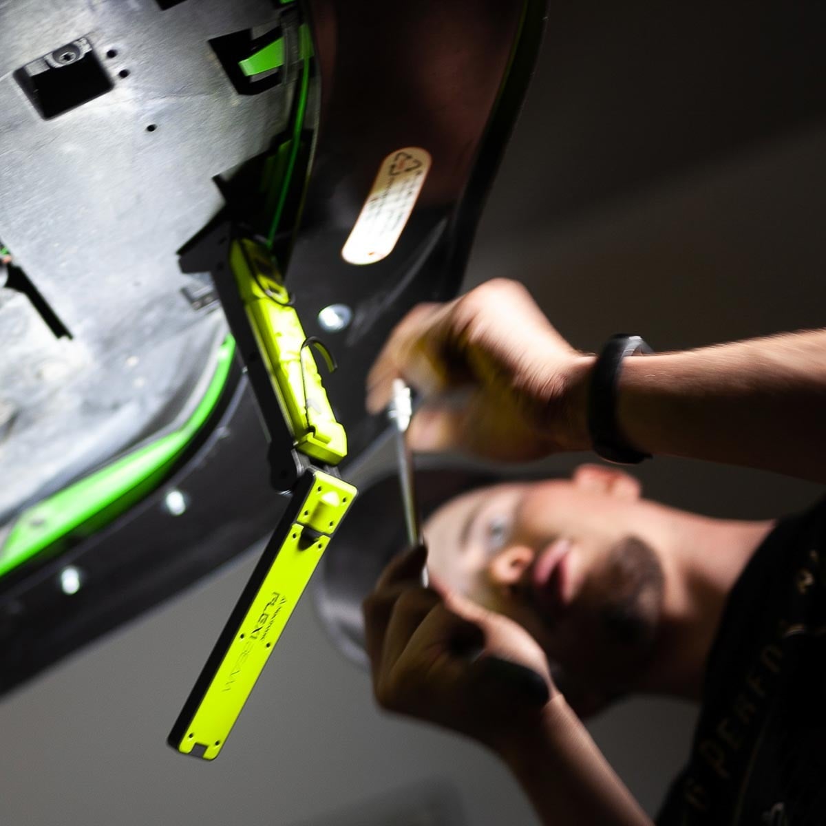 Mactronic Flexi Beam szerelőlámpa Black - 600 lumen