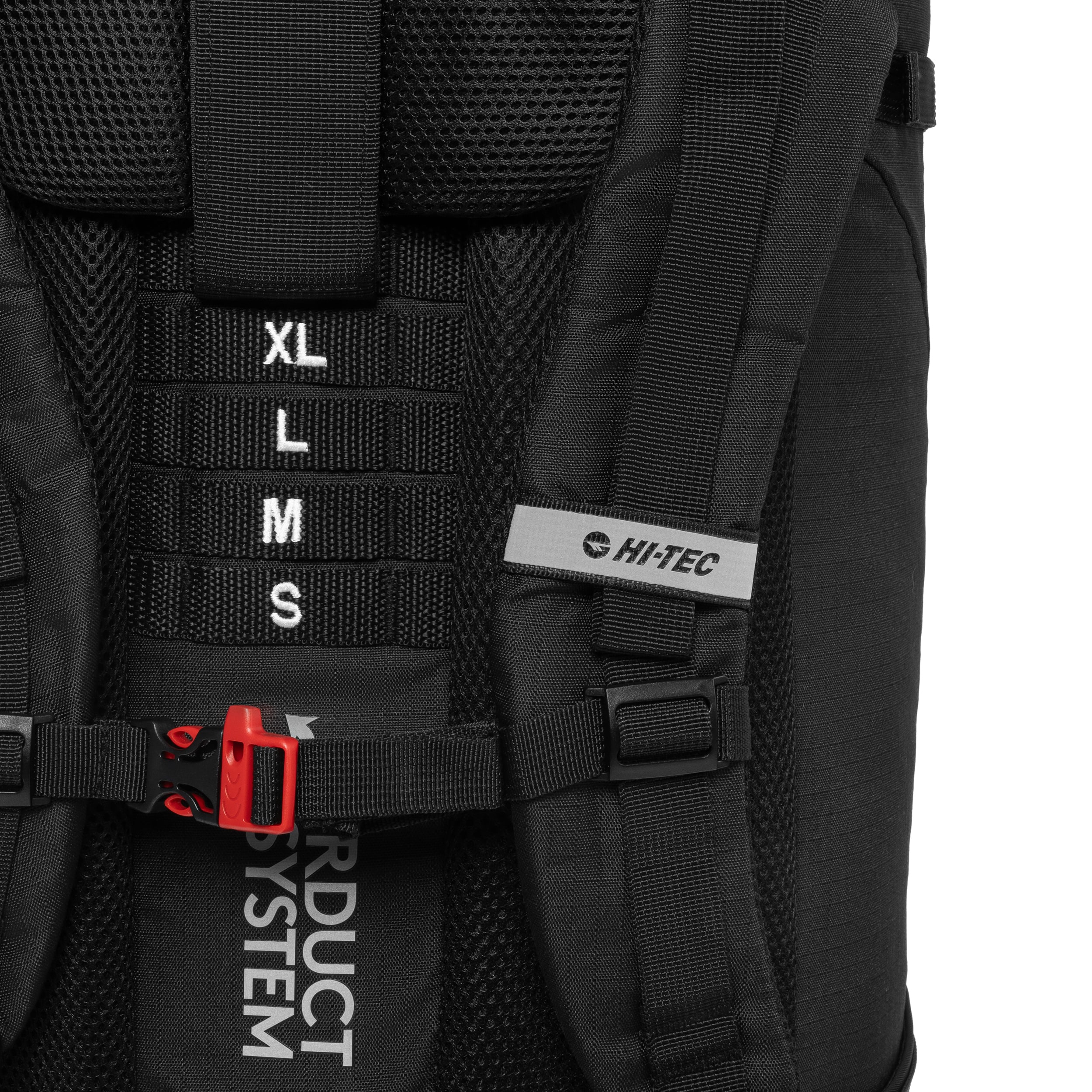 Hi-Tec Stone hátizsák 75 l - Black/High Risk Red