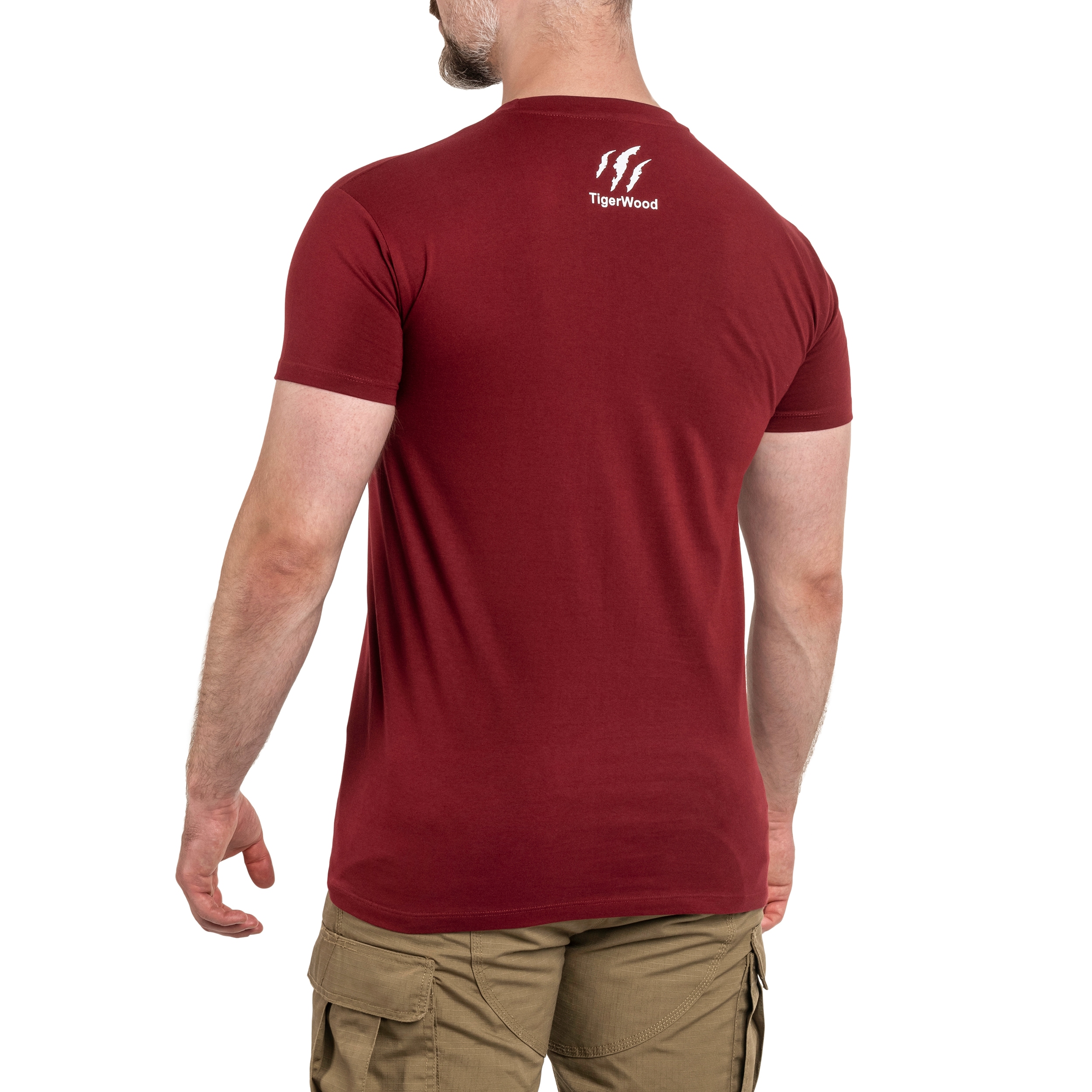 TigerWood Róża Wiatrów T-shirt póló - Bordó