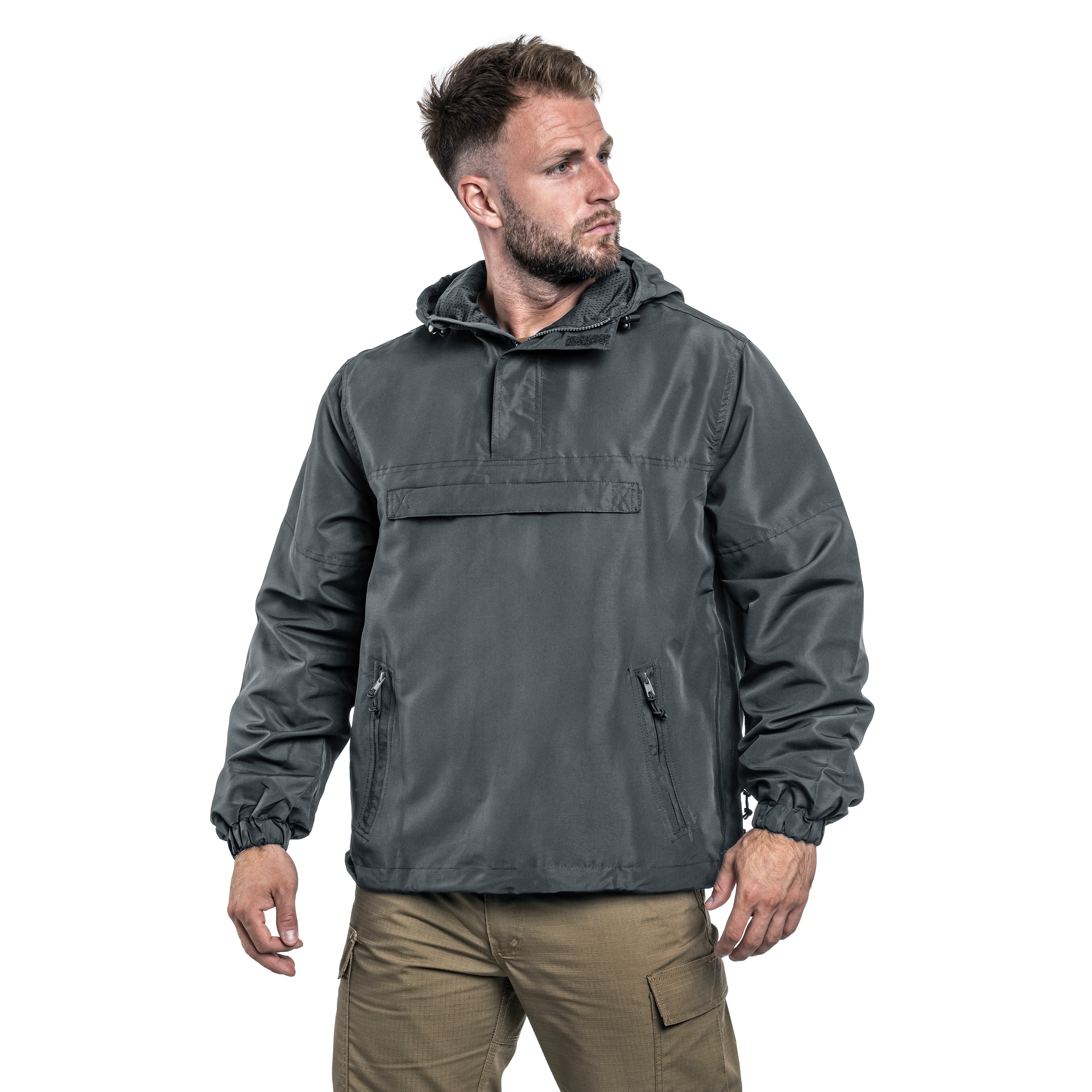 Brandit Summer Windbreaker kabát - Anthracite