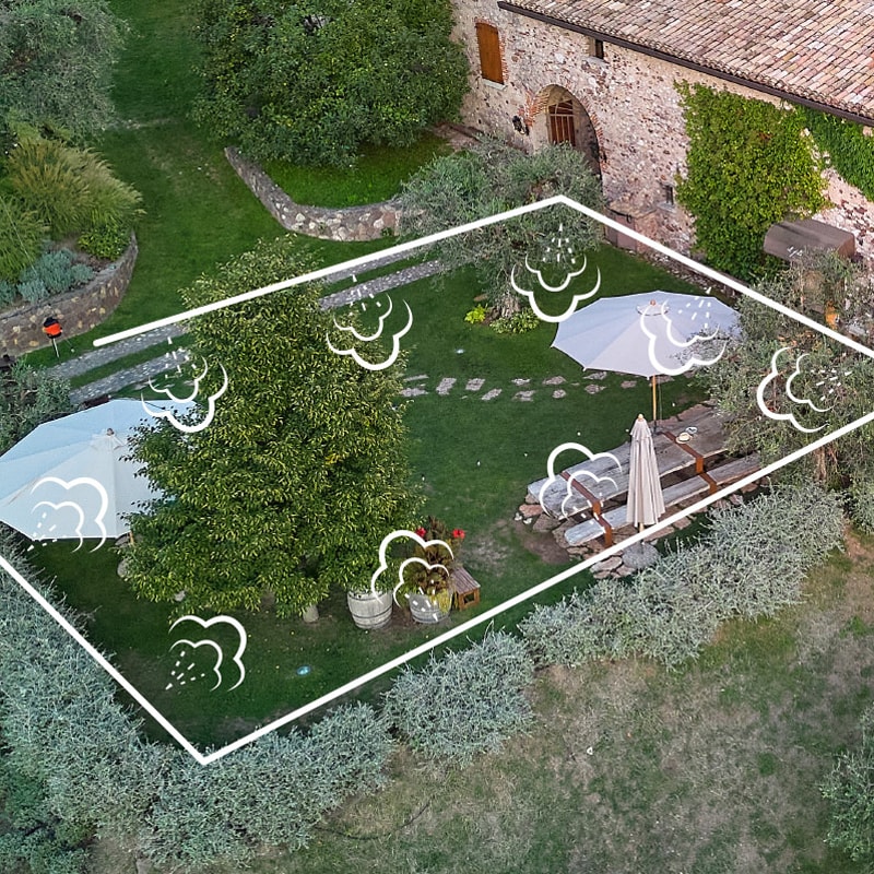 Stocker Balcony Geyser készlet 25 m ködképzőhöz