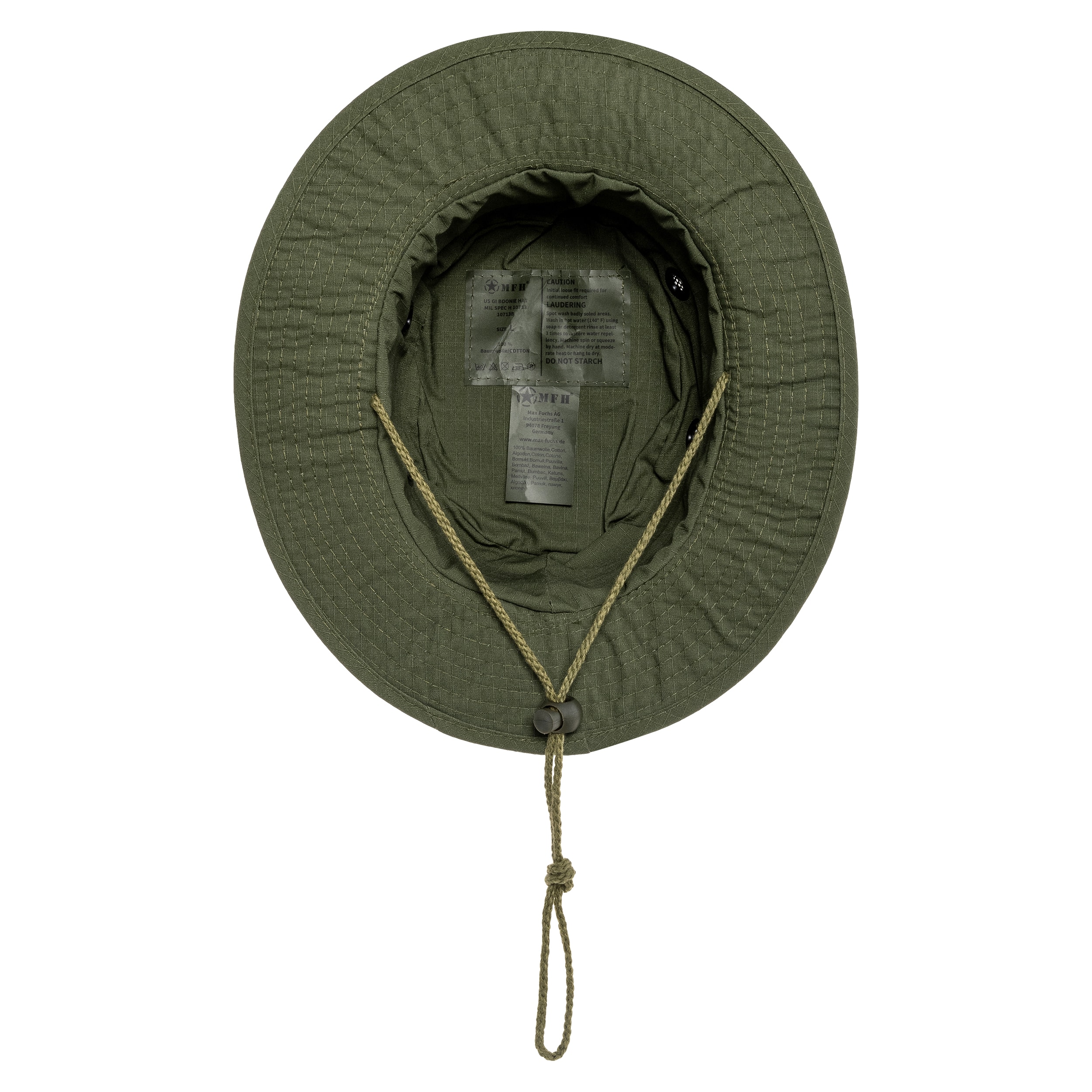 MFH US GI Bush Hat Boonie Rip-Stop kalap - Olive