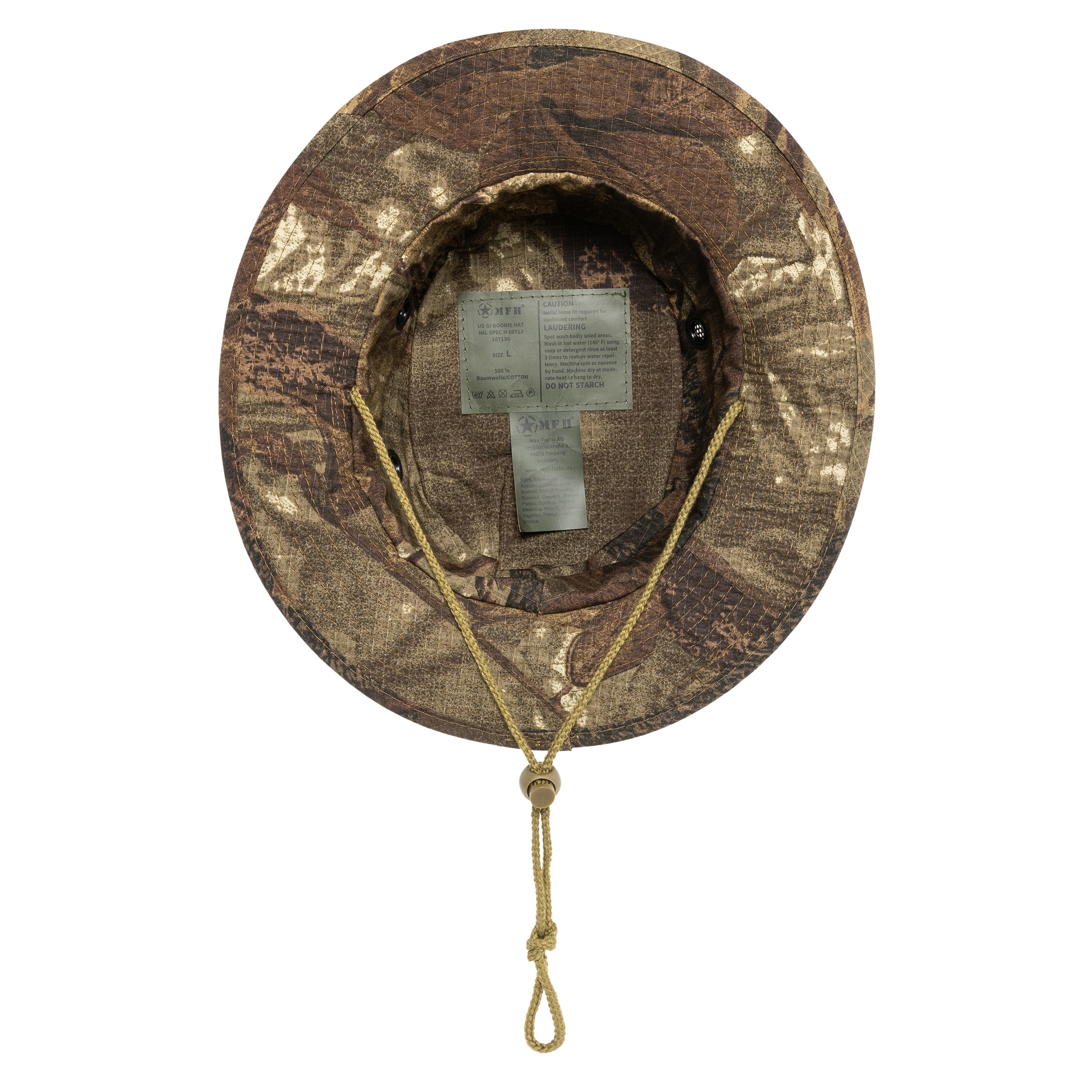 MFH US GI Bush Hat Boonie Rip-Stop kalap - Hunter Brown