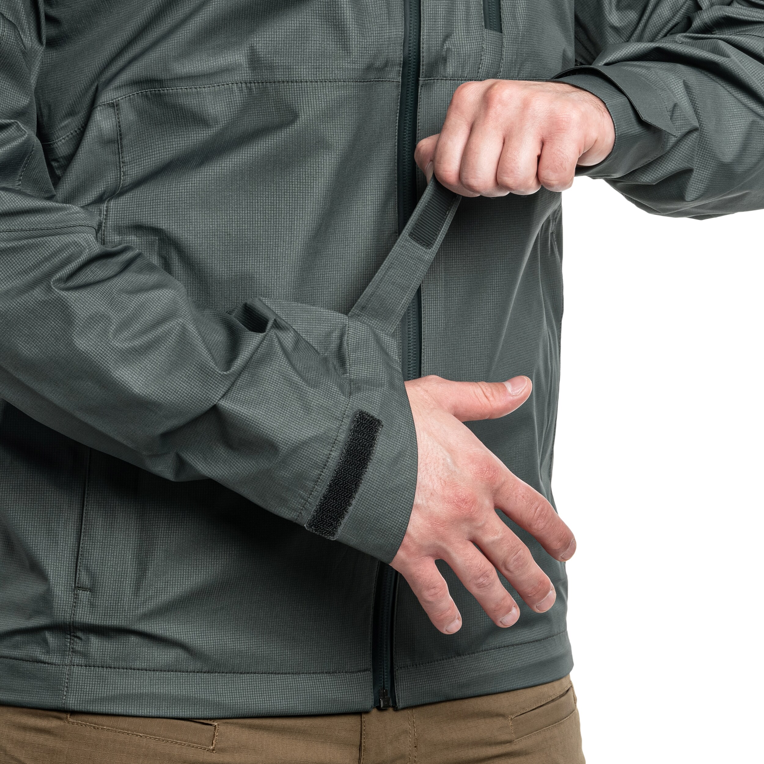 Alpinus Softshell Nookat kabát - Zsályazöld