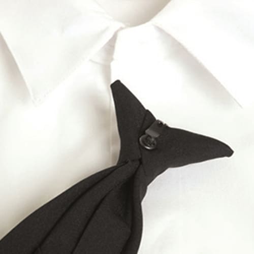 Mil-Tec Security Tie nyakkendő rögzítőcsattal  - Black
