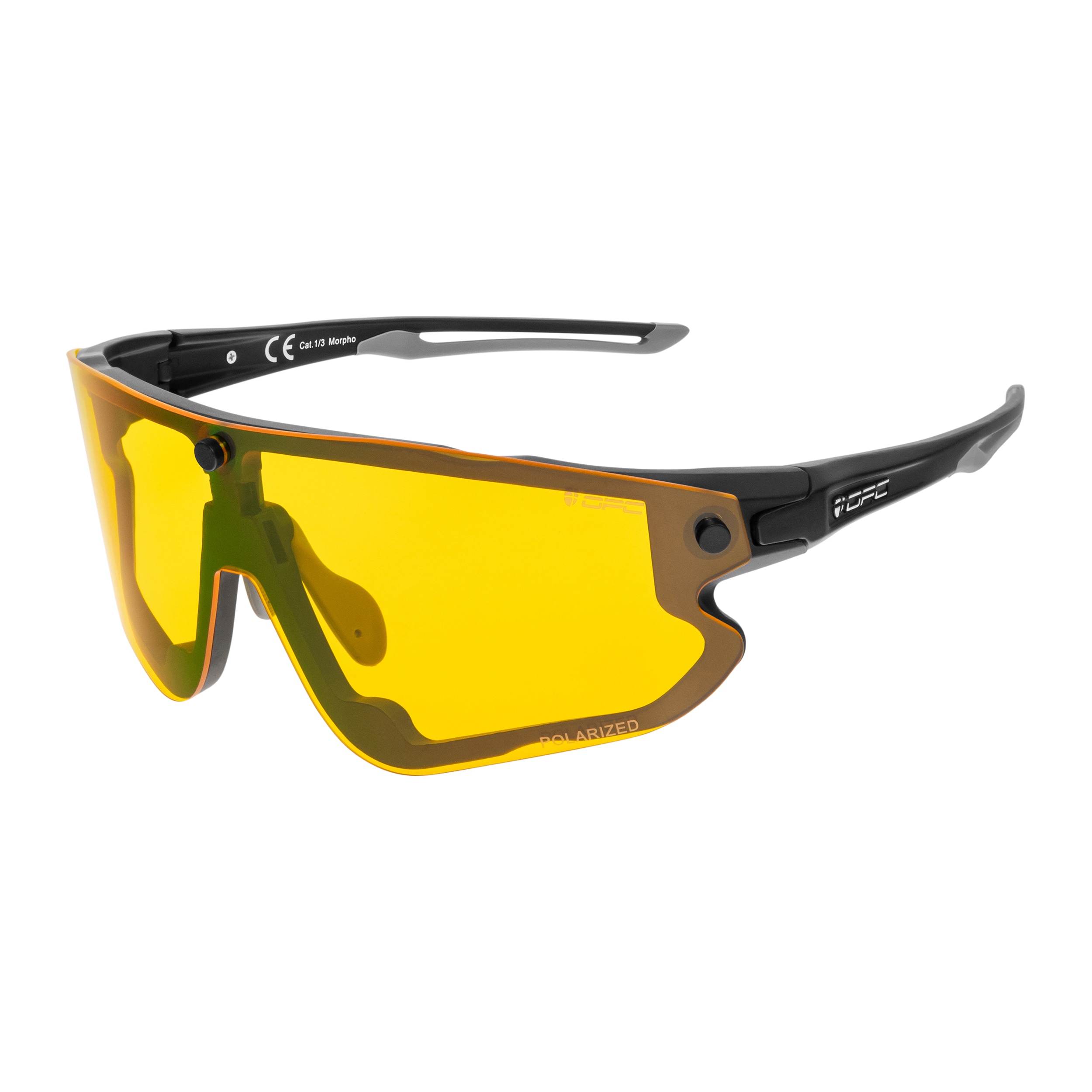 OPC All Round Morpho napszemüveg - Matt Black/Smoke/Yellow Set