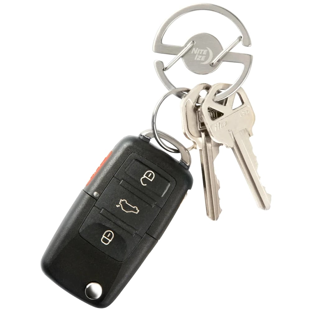 Nite Ize Medallion Key Carabiner karabiner - Silver