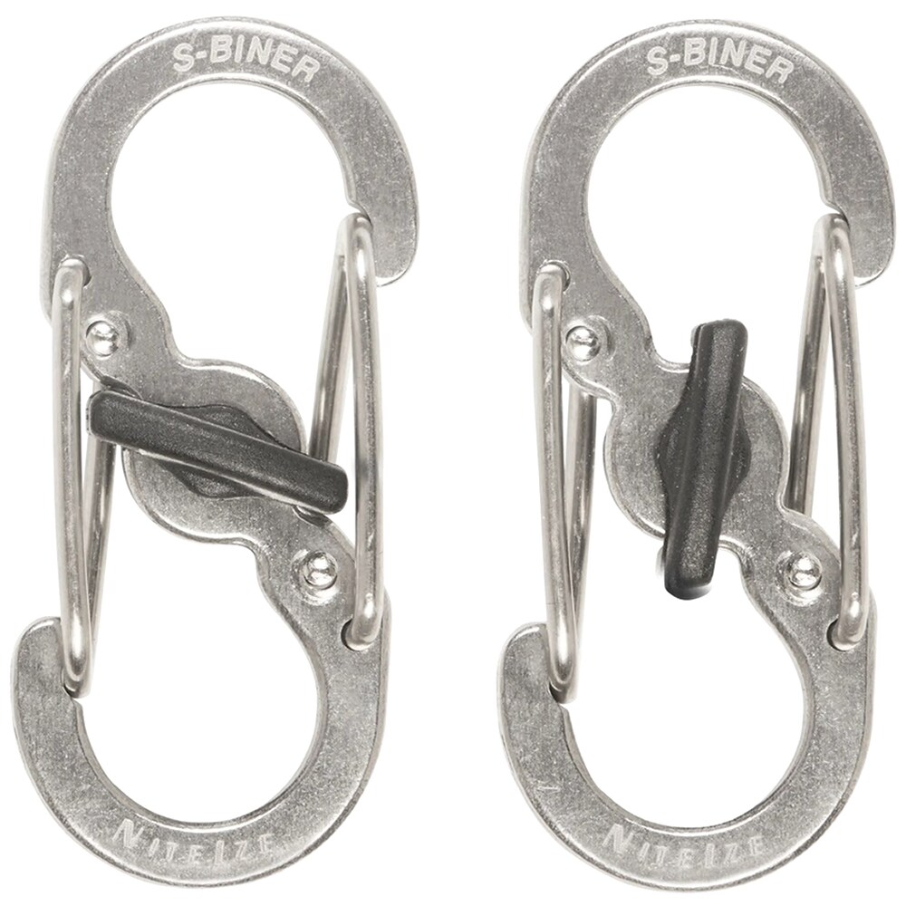 Nite Ize GearLine Mini Key Organizer kulcstartó karabinerekkel - Black