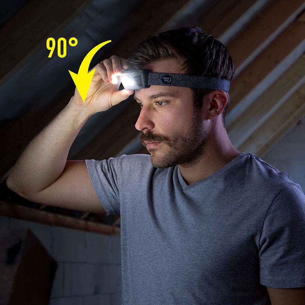 Nite Ize Radiant RH1 Grey/Black fejlámpa - 600 lumen