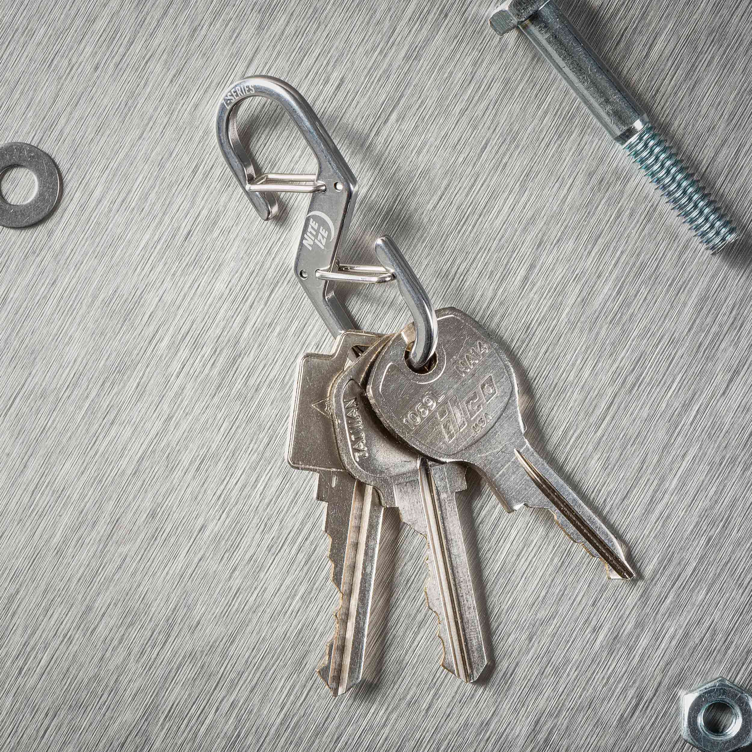 Nite Ize Z-Series #1 karabiner - 2 db - Steel