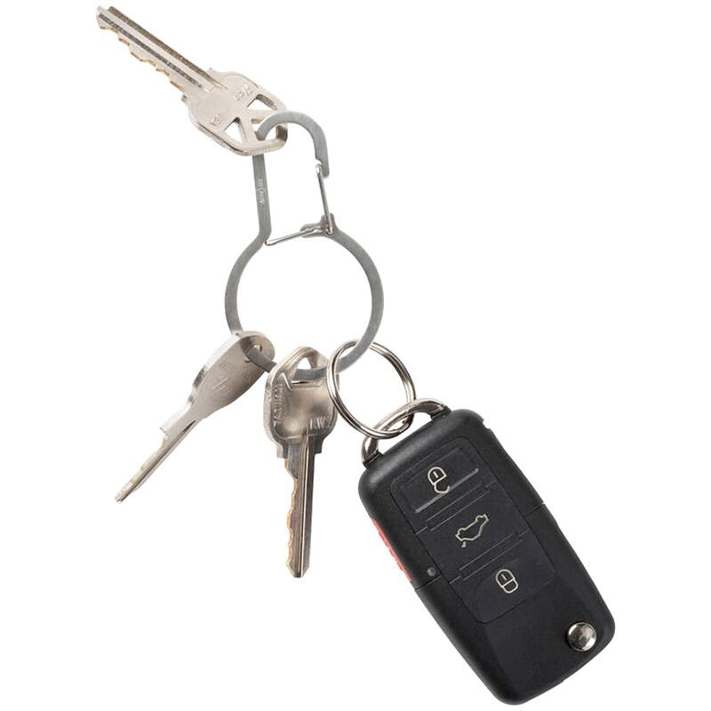 Nite Ize Dualpass karabiner - Silver