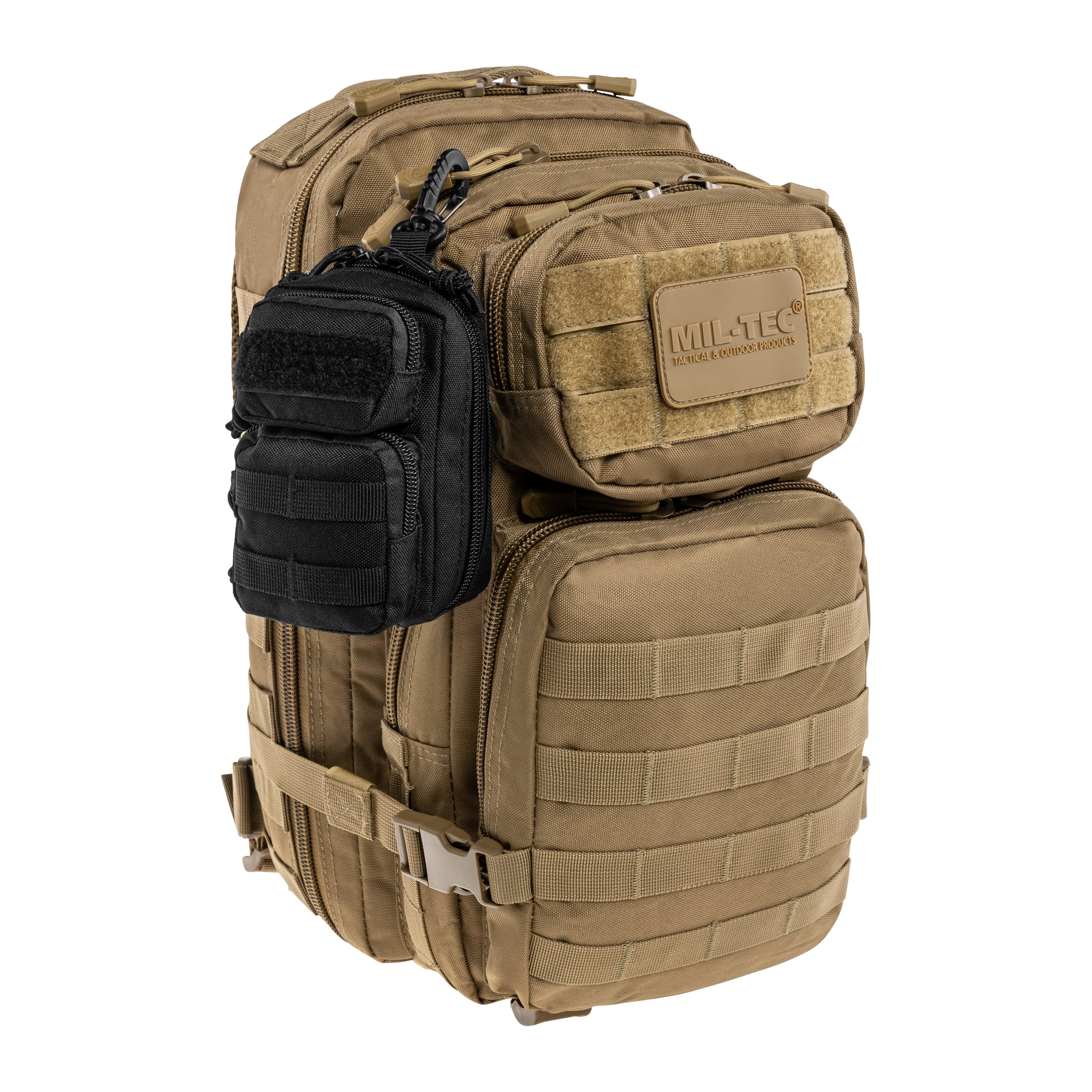 Mil-Tec Keyholder Assault Pack zsebtáska - Black