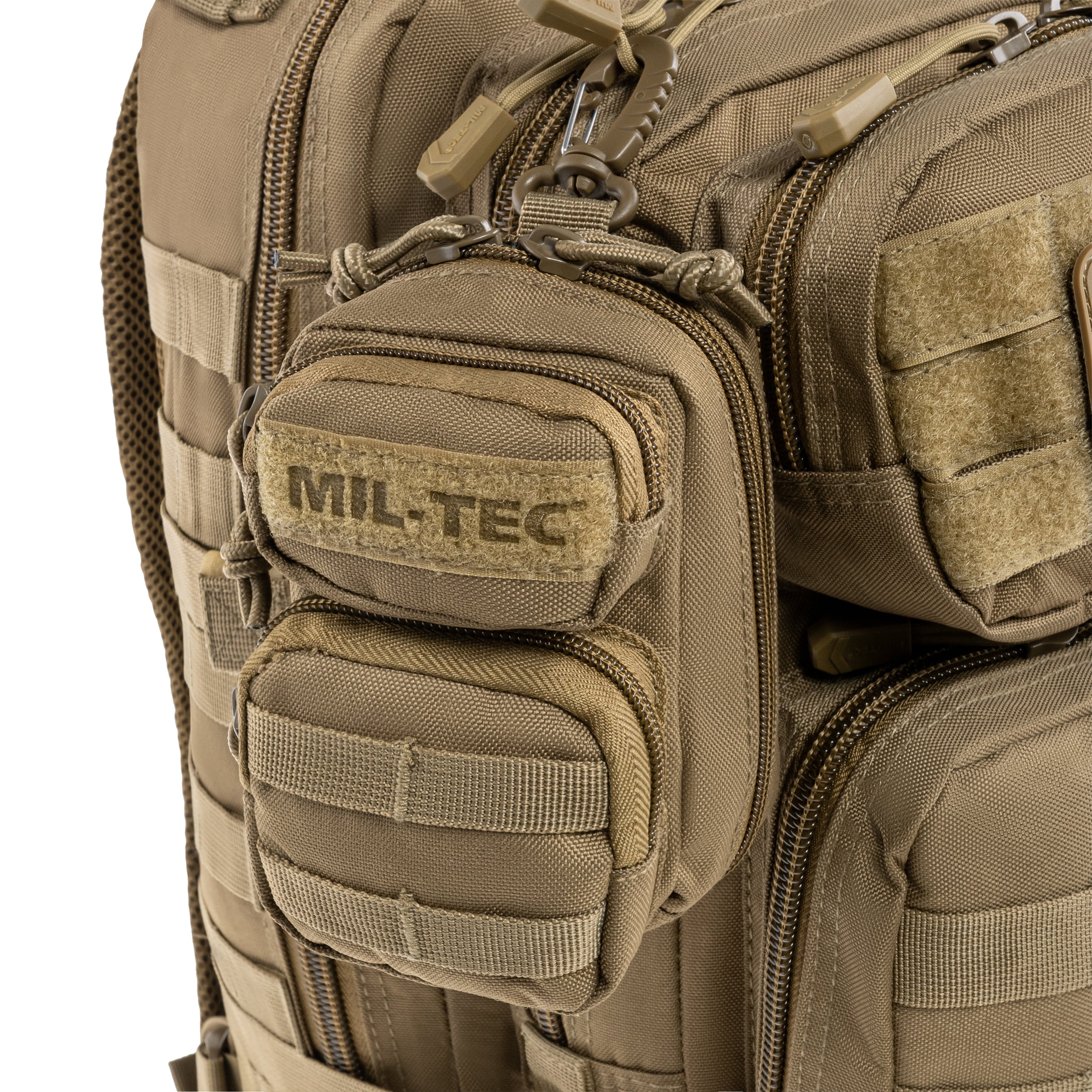 Mil-Tec Keyholder Assault Pack zsebtáska - Coyote