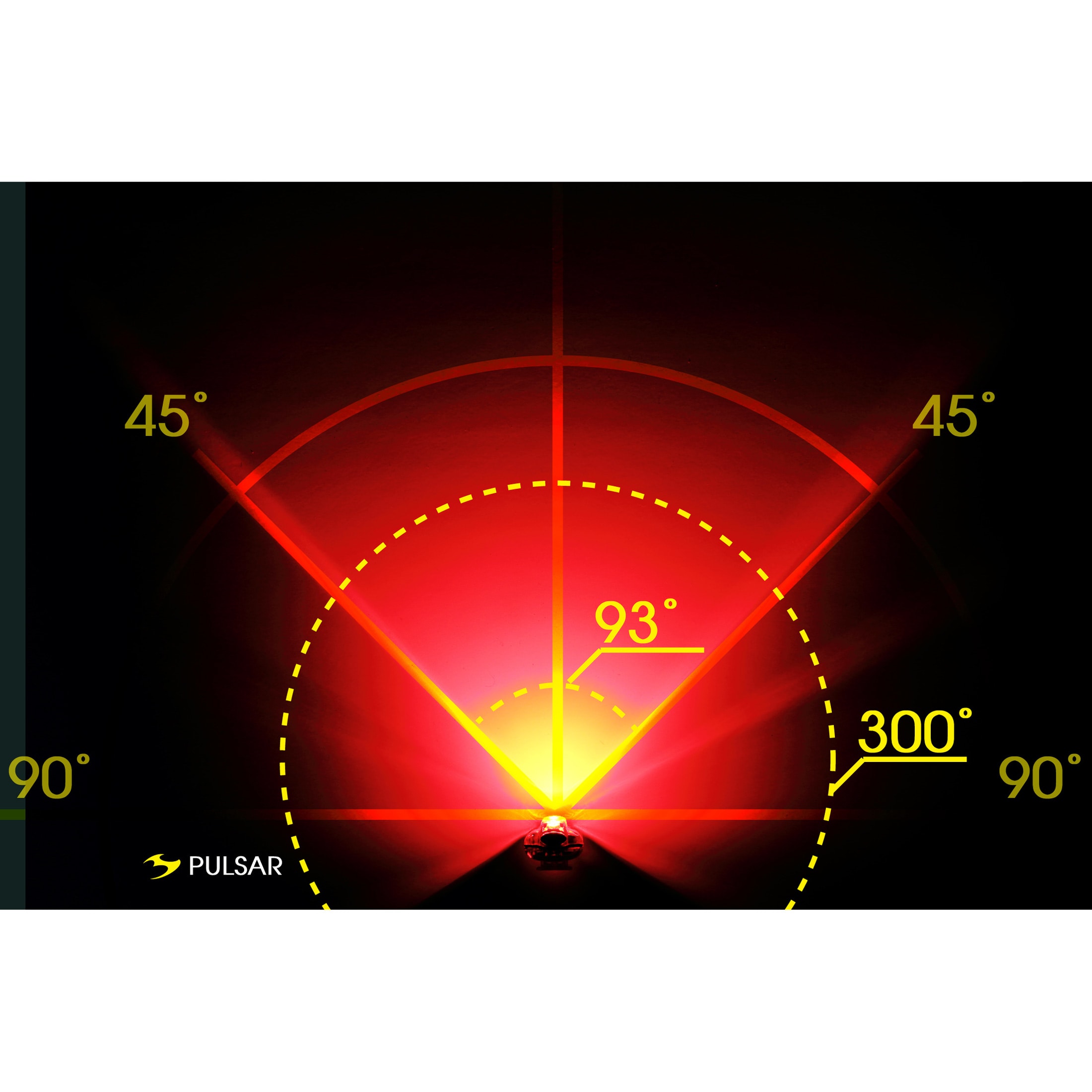 Moon Pulsar kerékpár hatsó lámpa - 25 lumen