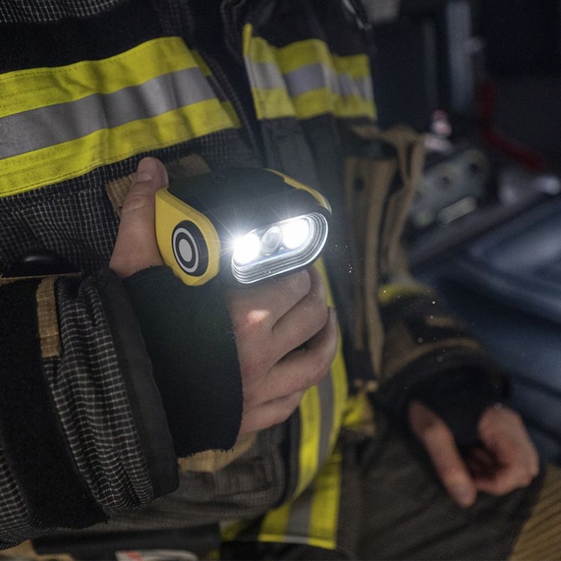Ledlenser EXC7R ATEX Set töltőállvánnyal ellátott zseblámpa - 400 lumen