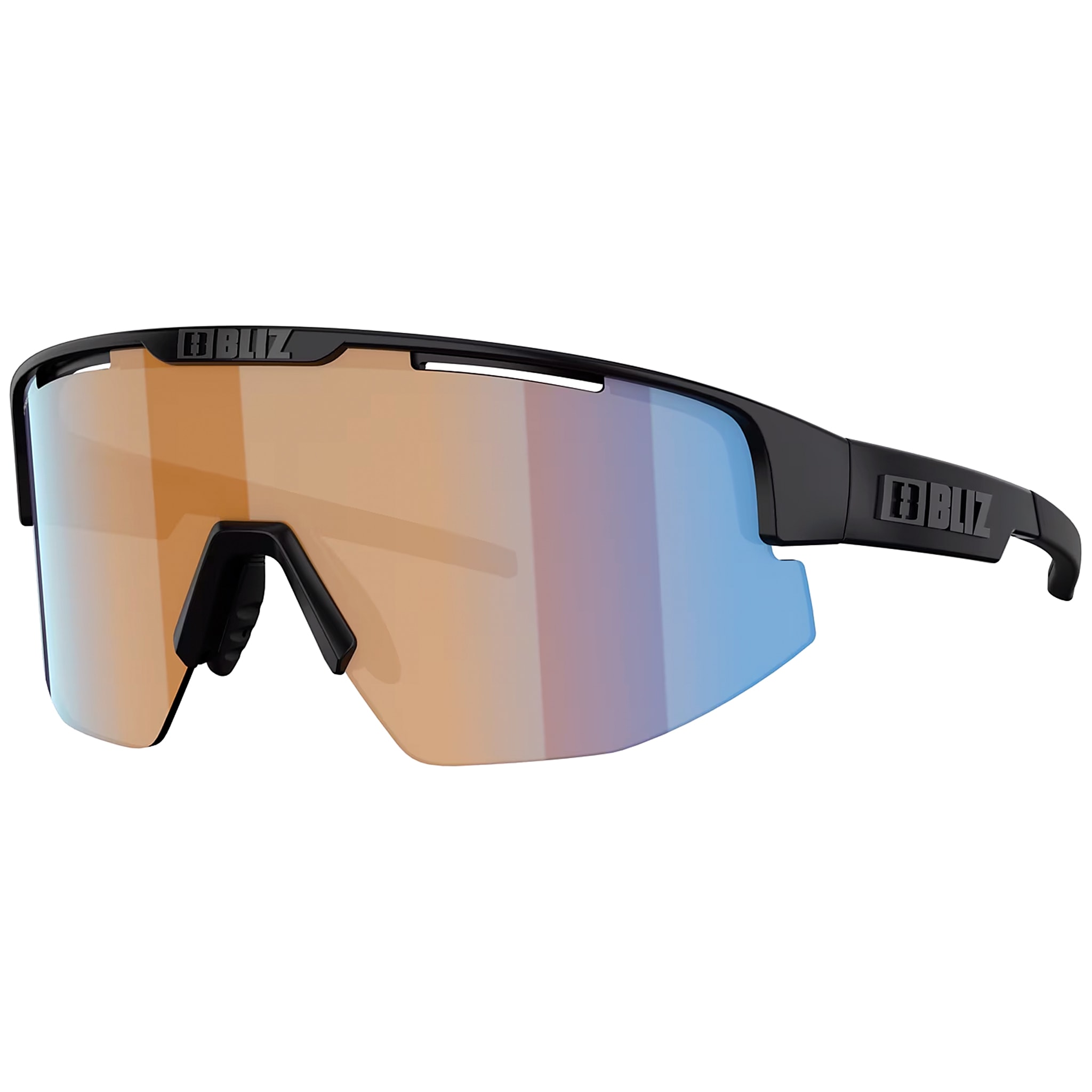 Bliz Matrix Nano Optics napszemüveg - Black/Coral Orange Blue
