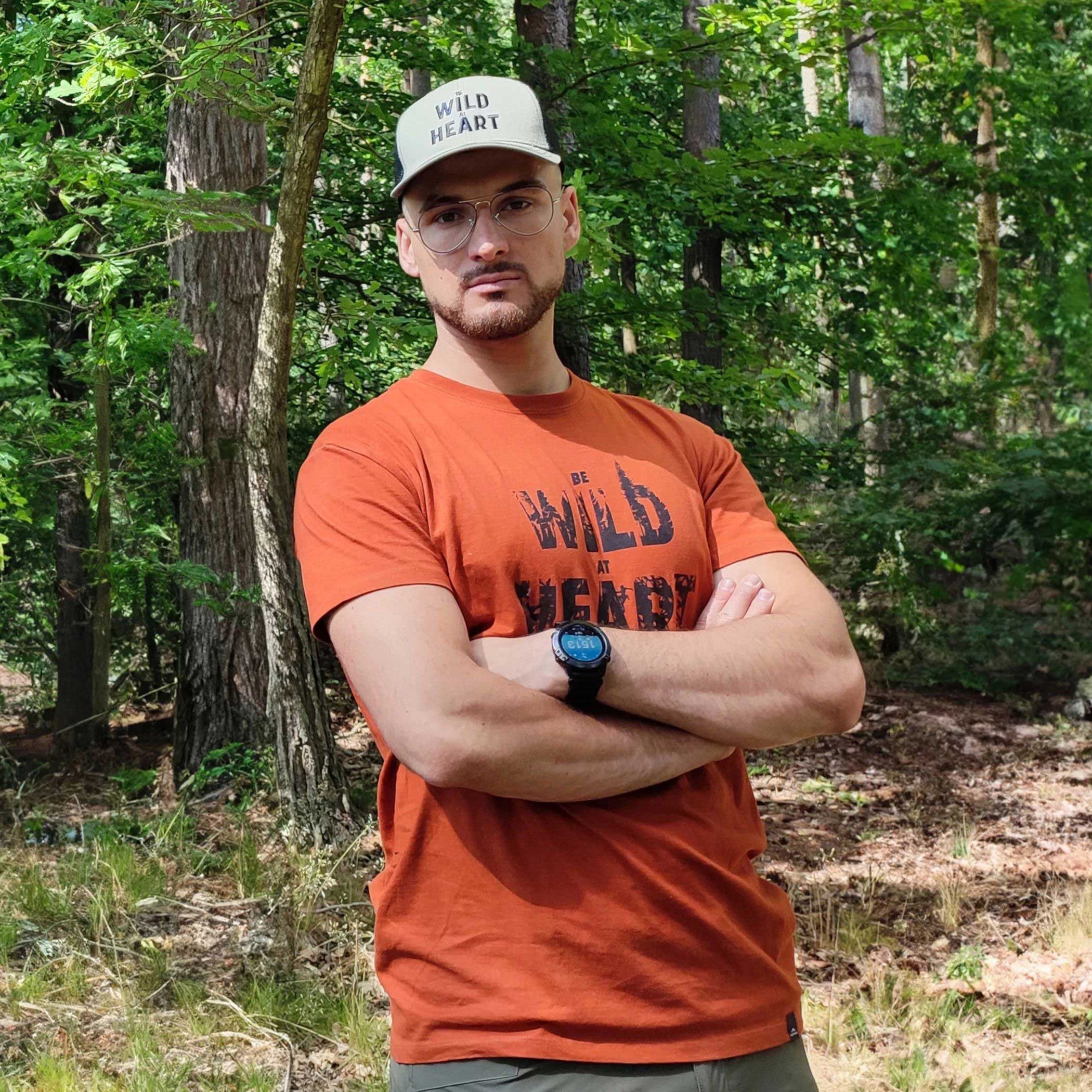 Fjord Nansen Trucker Cap Be Wild At Heart baseball sapka - Olive/Black