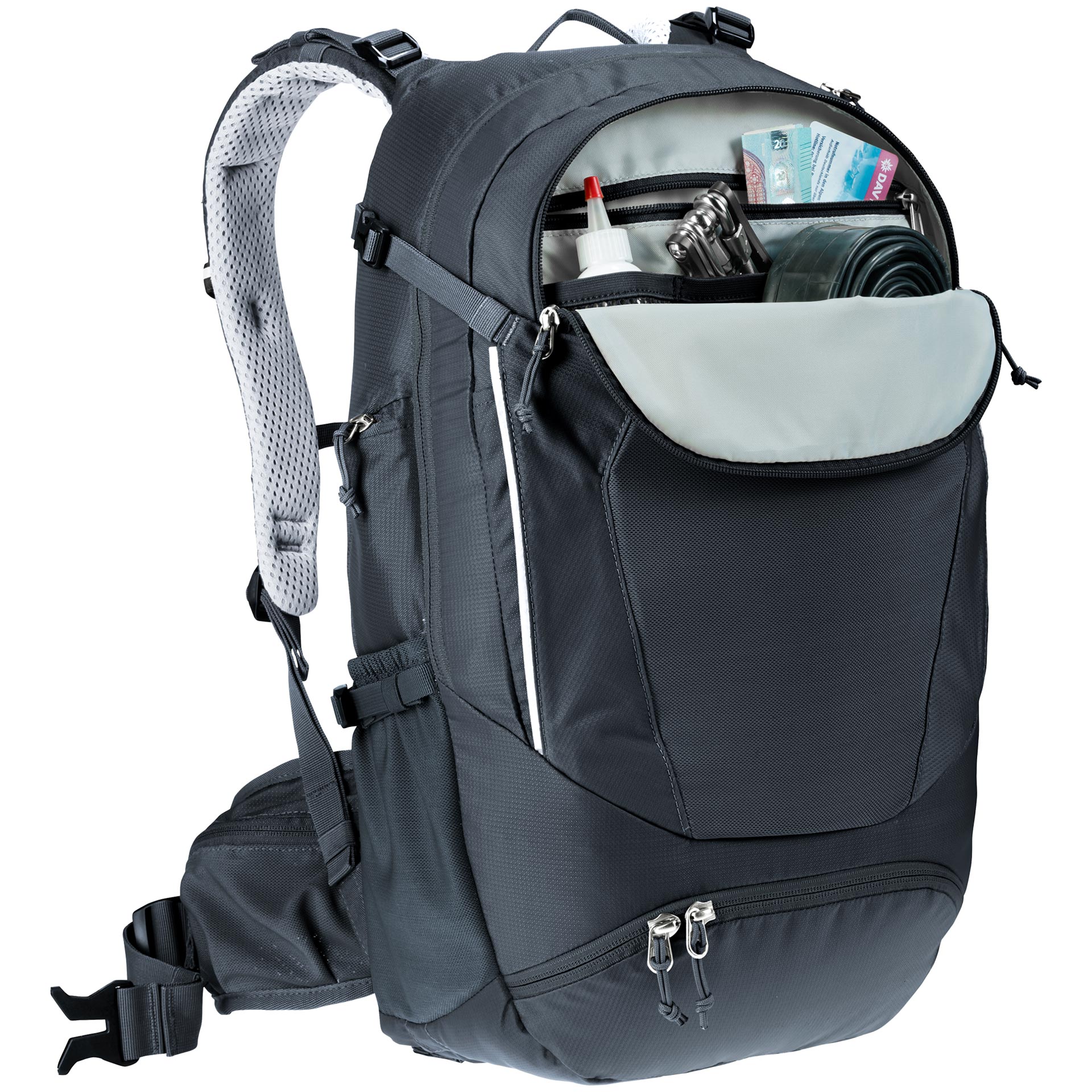 Deuter Trans Alpine kerékpáros hátizsák 24 l - Black